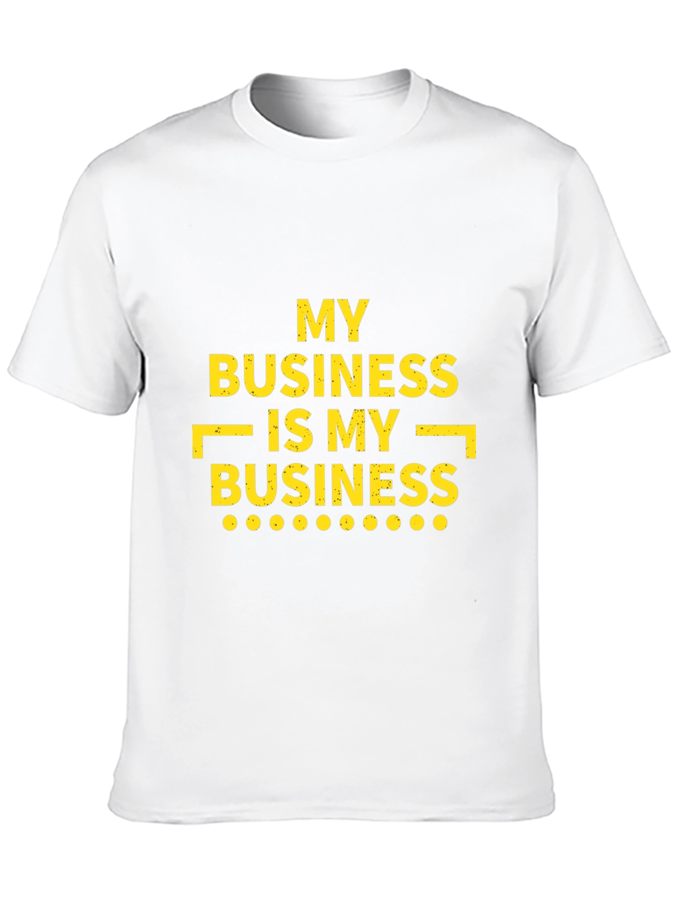 My Business T-Shirt - Black Casual Tee