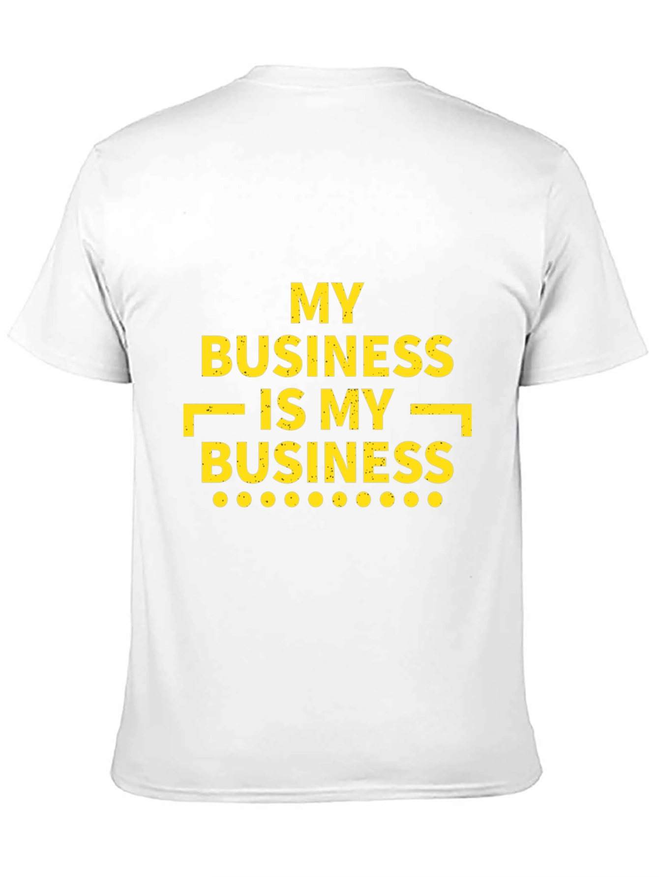 My Business T-Shirt - Black Casual Tee