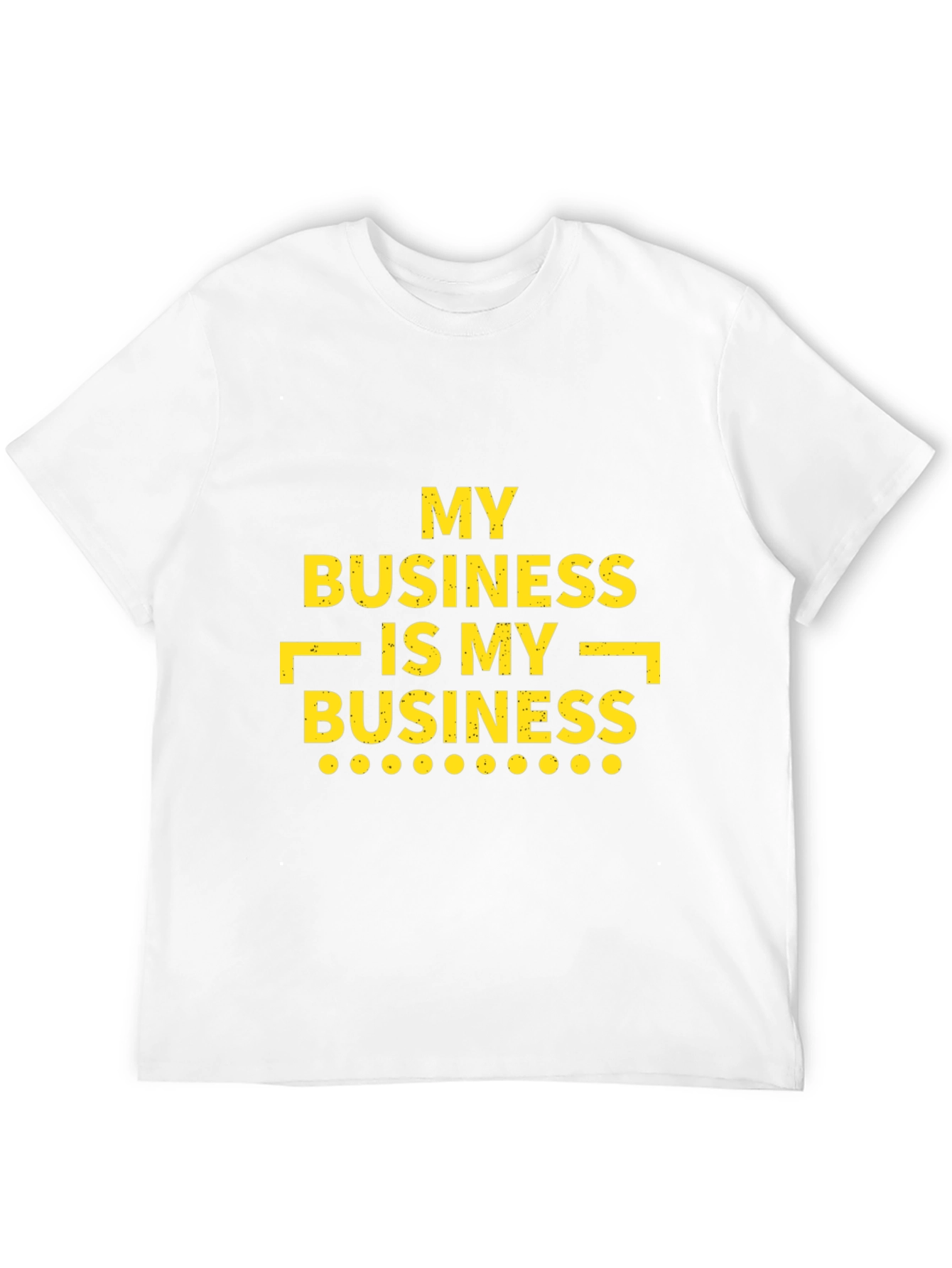 My Business T-Shirt - Black Casual Tee