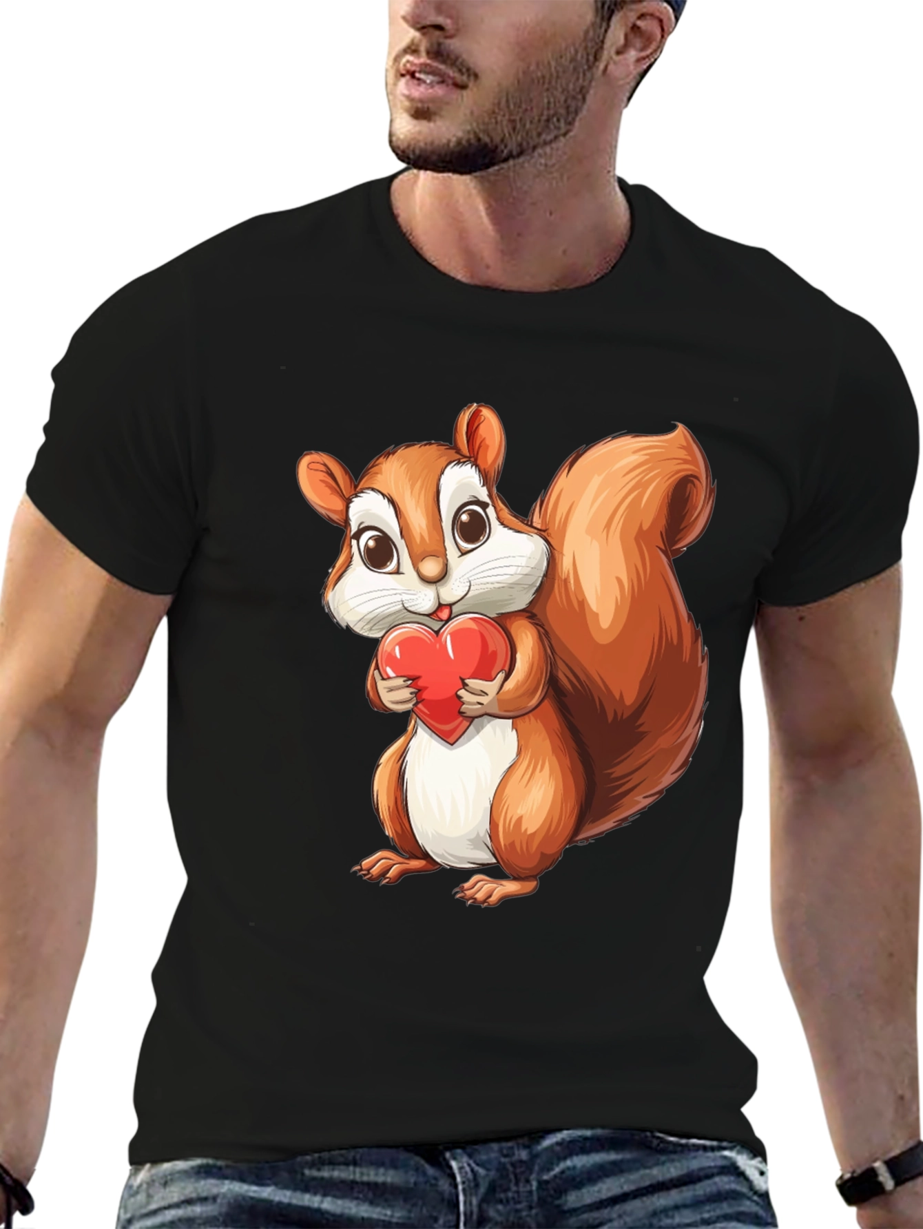 Squirrel Heart T-Shirt