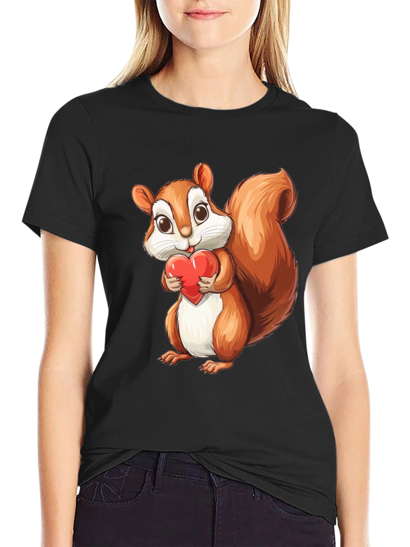 Squirrel Heart T-Shirt