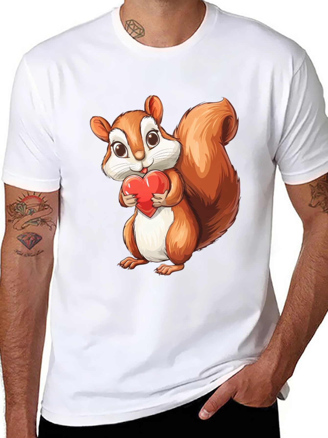 Squirrel Heart T-Shirt