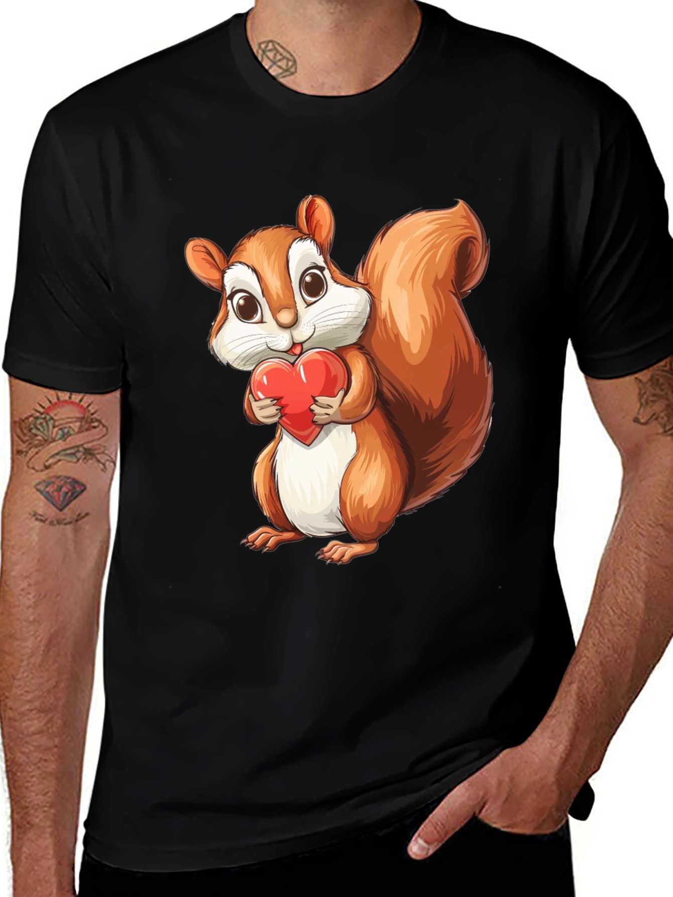 Squirrel Heart T-Shirt
