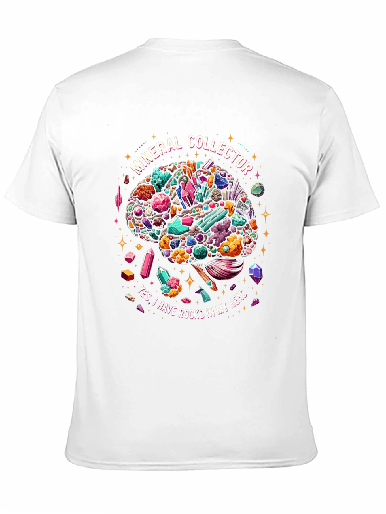 Mineral Collector T-Shirt - Rocks in My Head