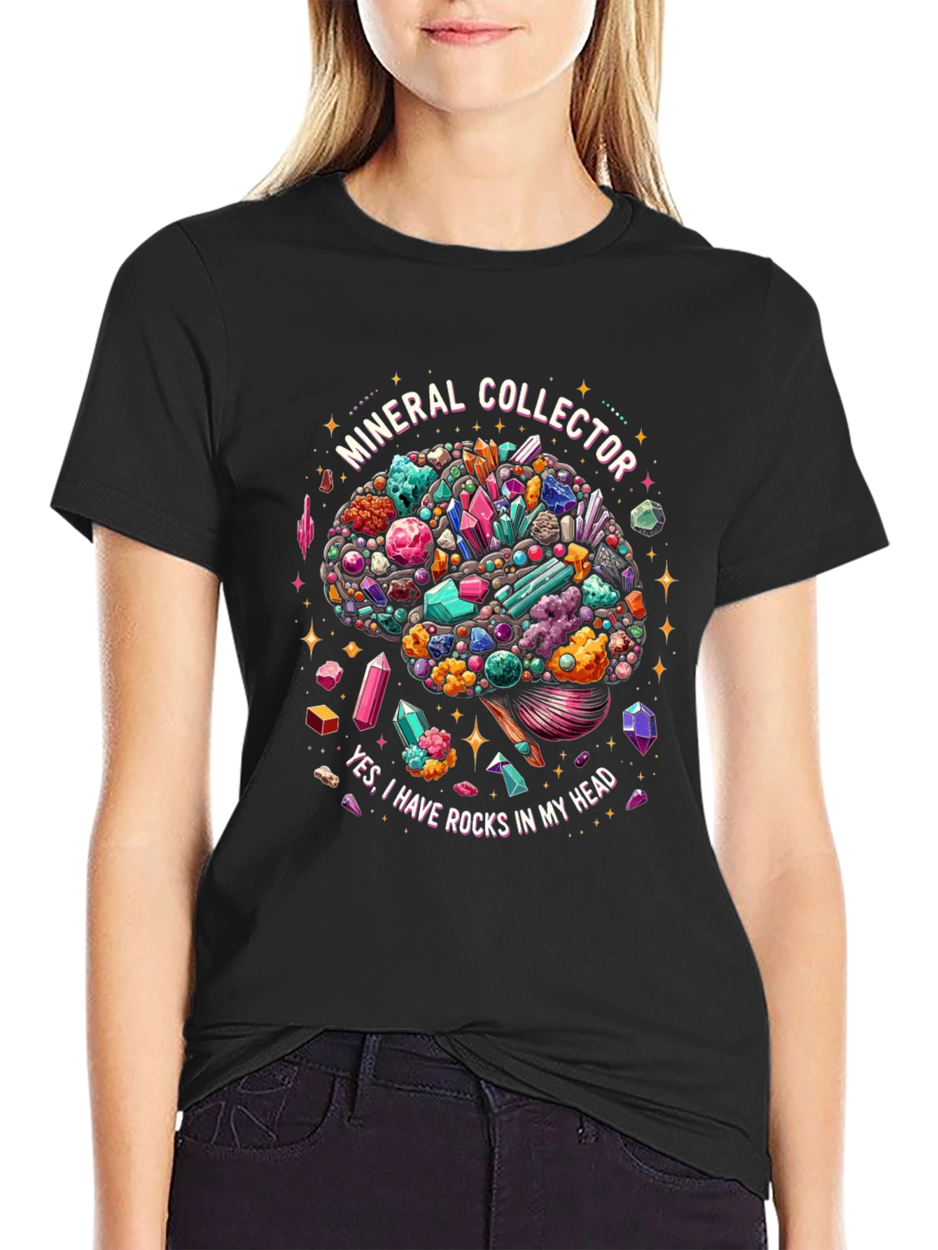 Mineral Collector T-Shirt - Rocks in My Head