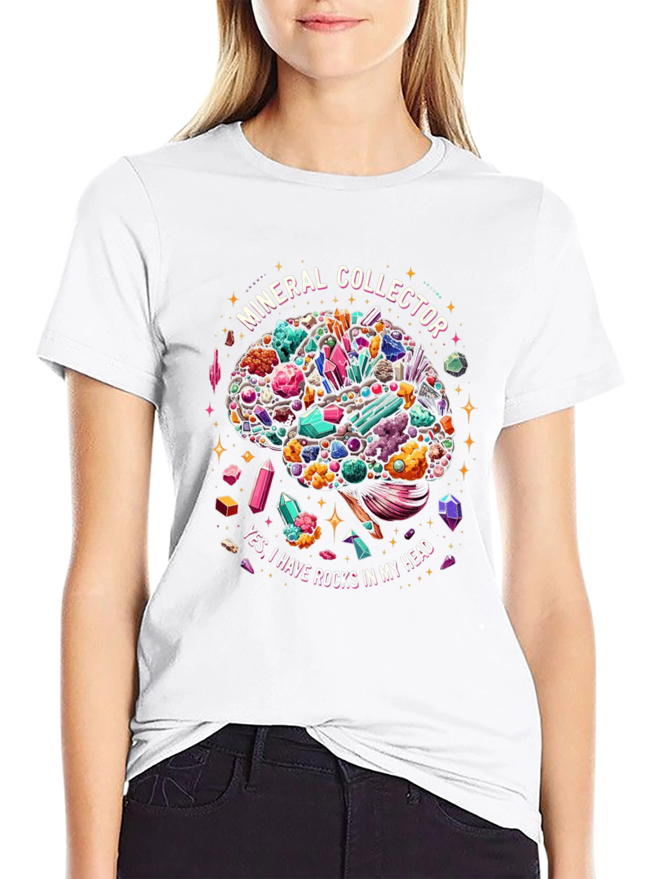 Mineral Collector T-Shirt - Rocks in My Head