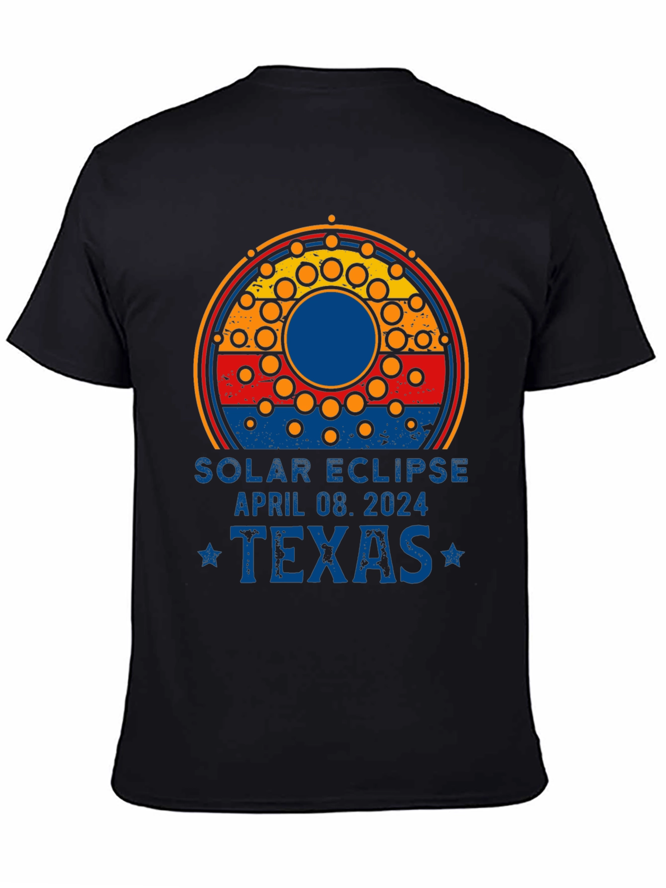 Solar Eclipse April 08 2024 Texas T-Shirt