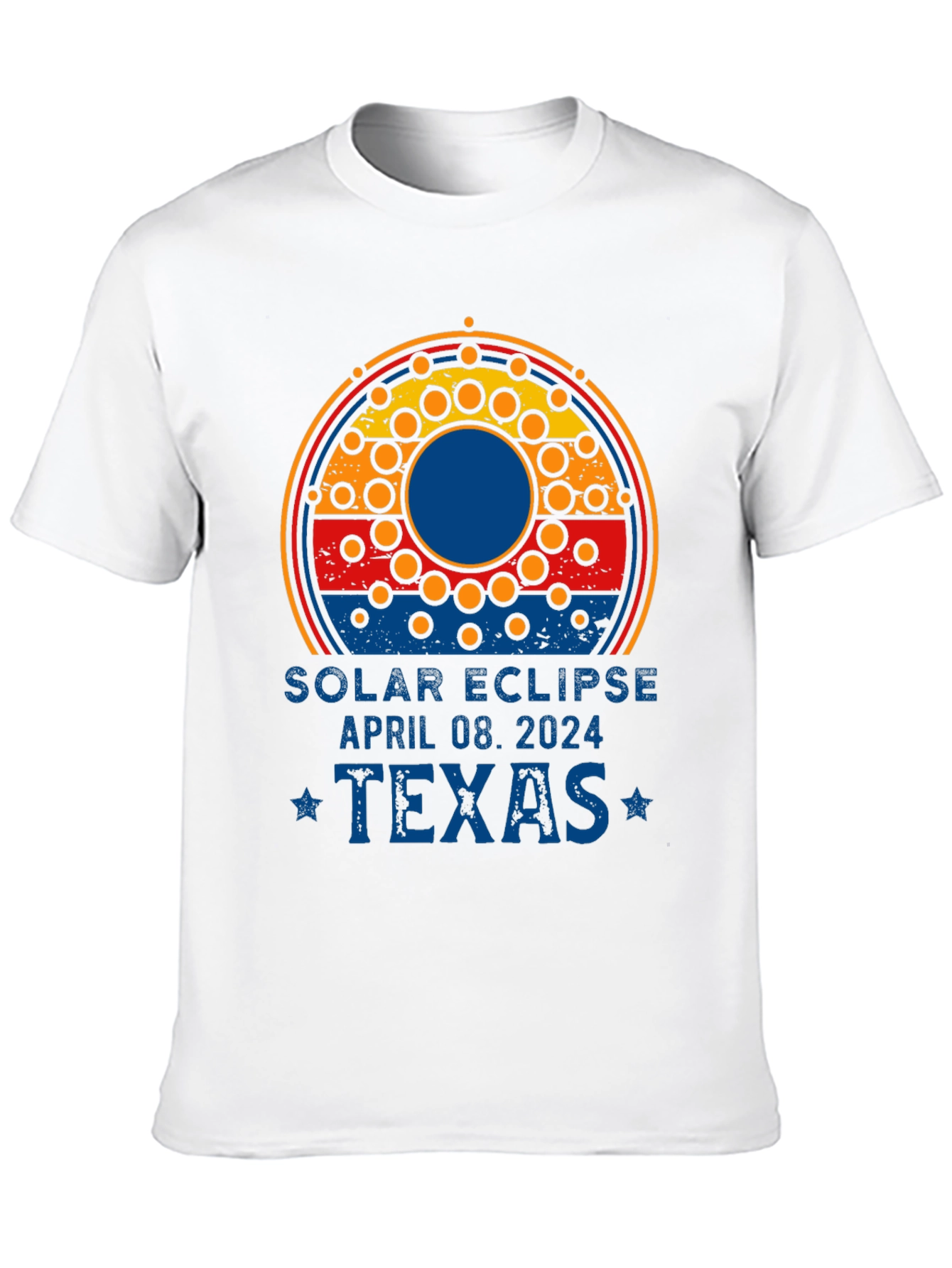 Solar Eclipse April 08 2024 Texas T-Shirt