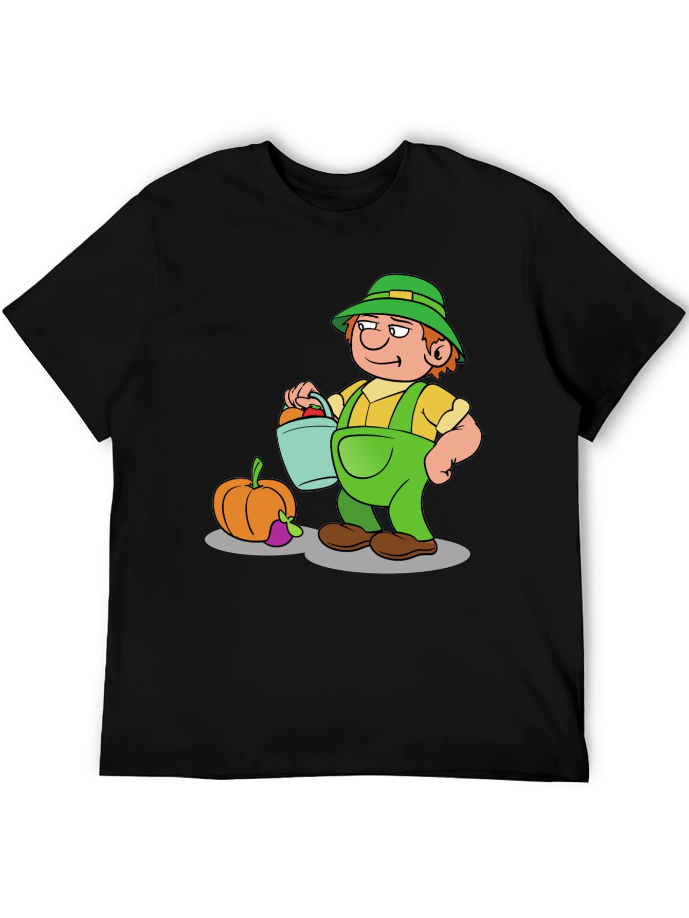 Cartoon Farmer Graphic Tee