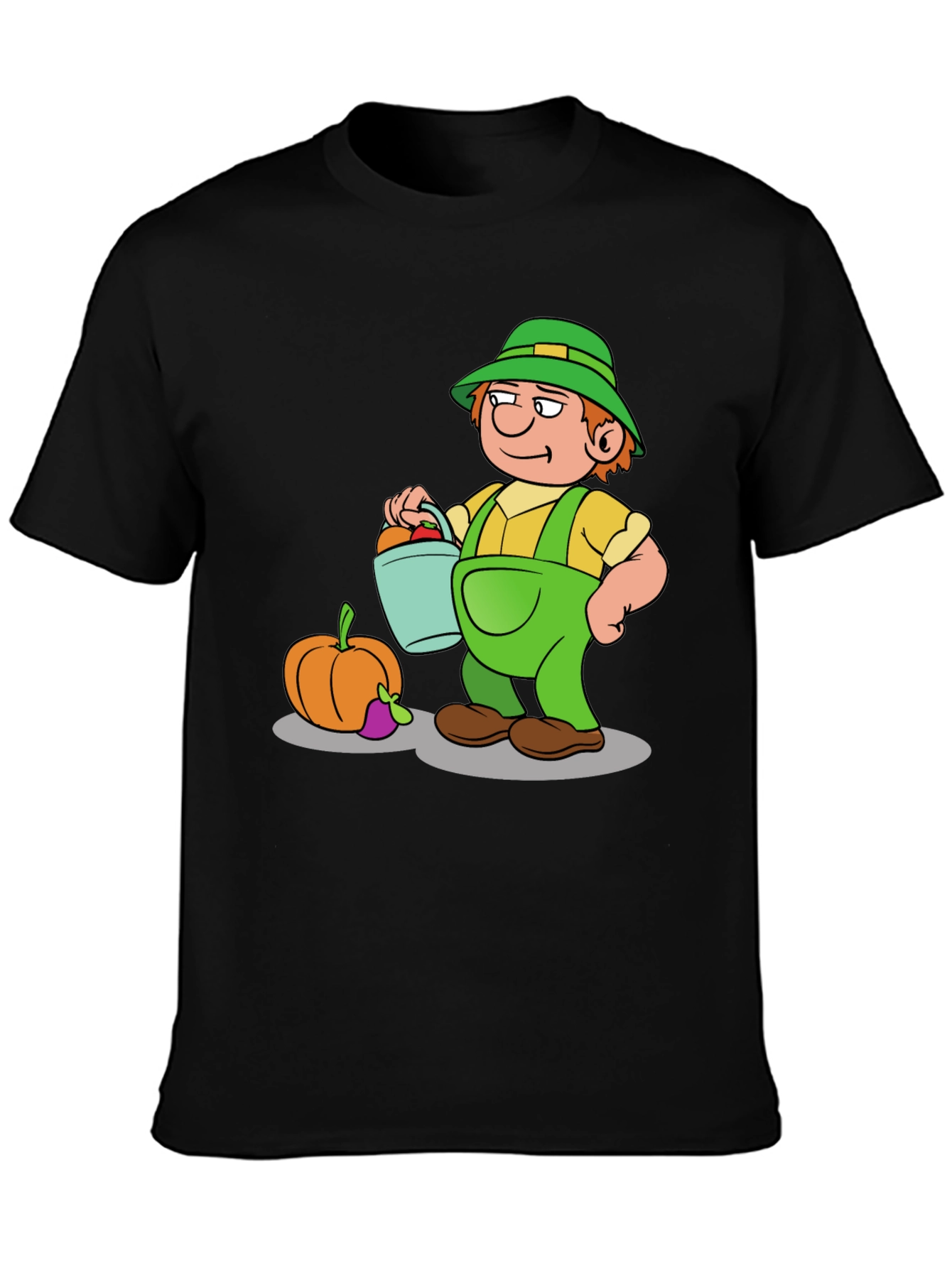 Cartoon Farmer Graphic Tee