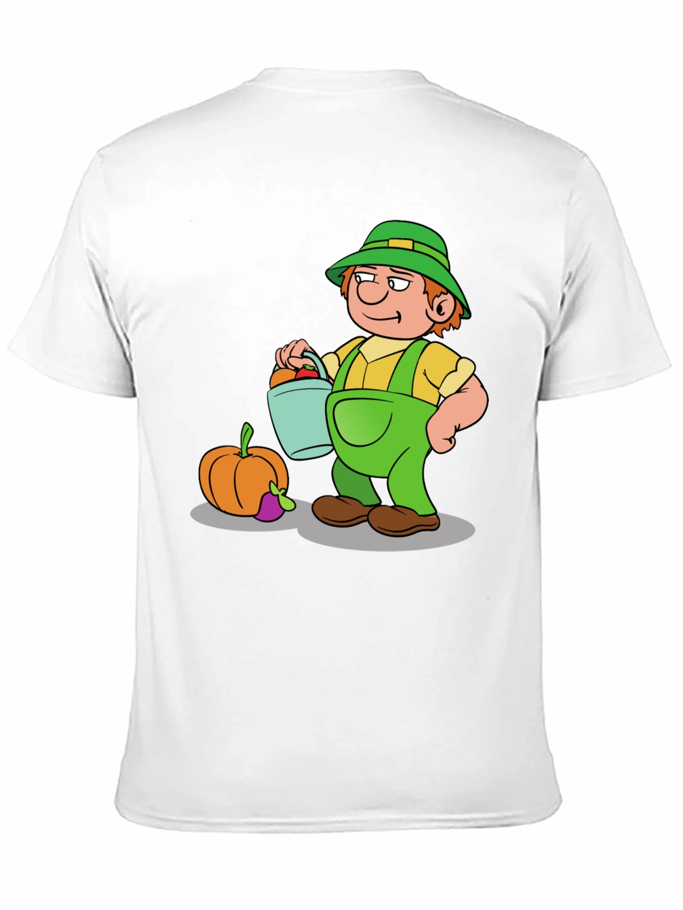 Cartoon Farmer Graphic Tee