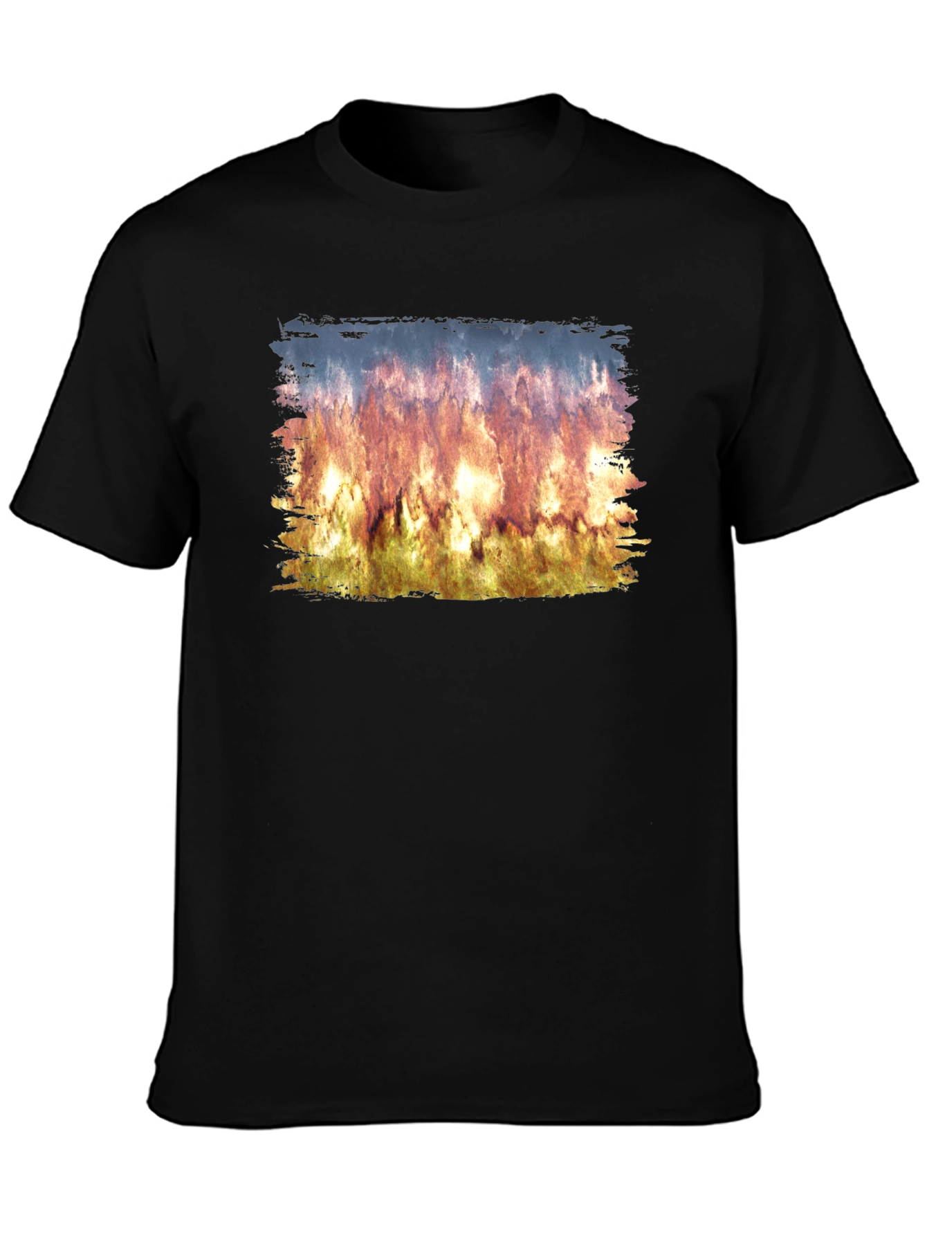 Flame Artwork T-Shirt