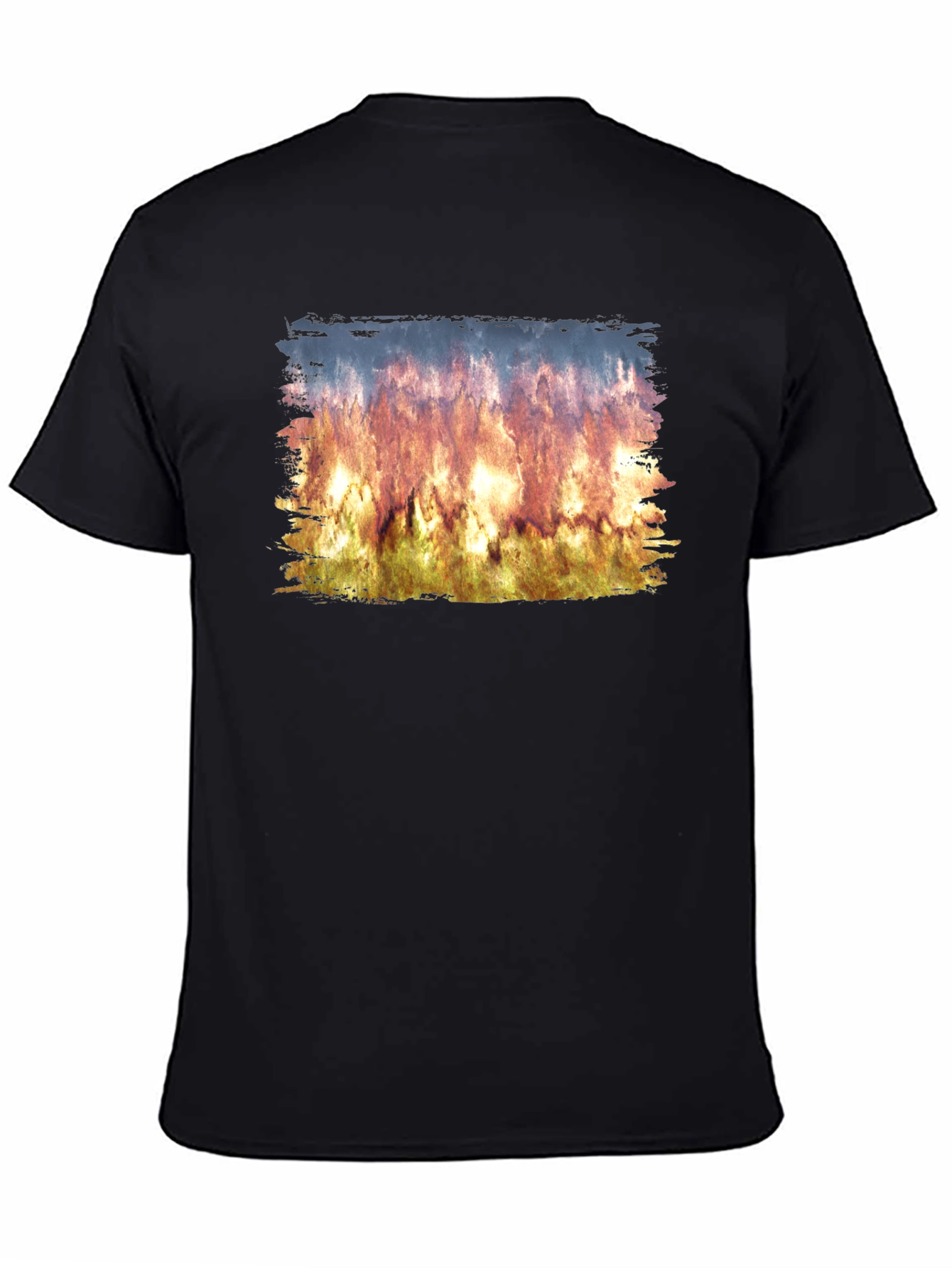 Flame Artwork T-Shirt