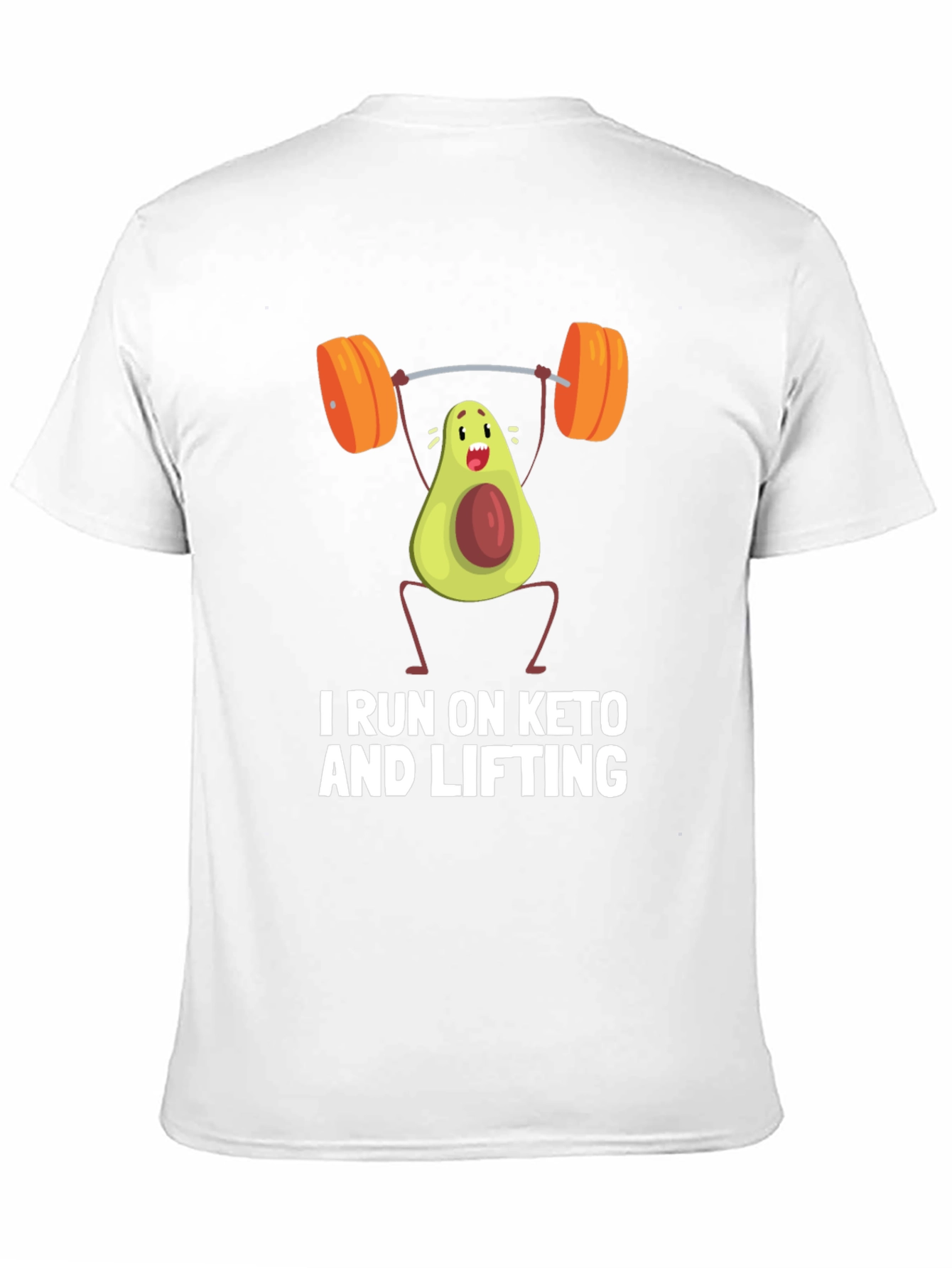 Keto & Lifting Avocado Workout T-Shirt