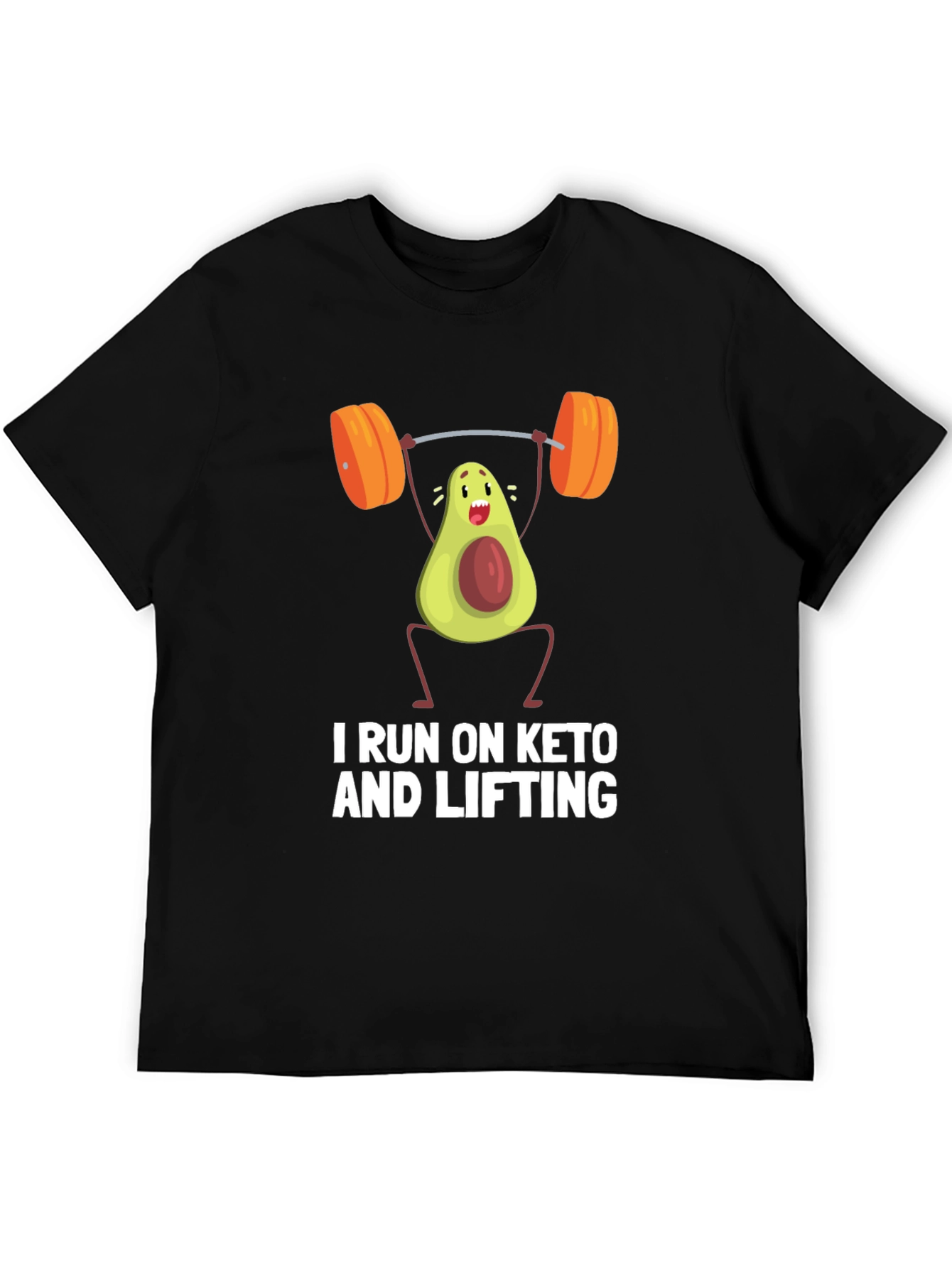 Keto & Lifting Avocado Workout T-Shirt