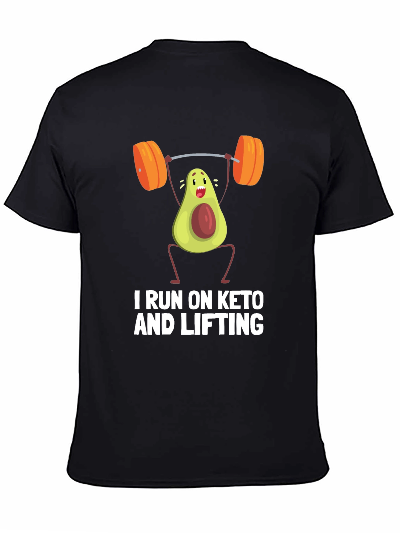 Keto & Lifting Avocado Workout T-Shirt