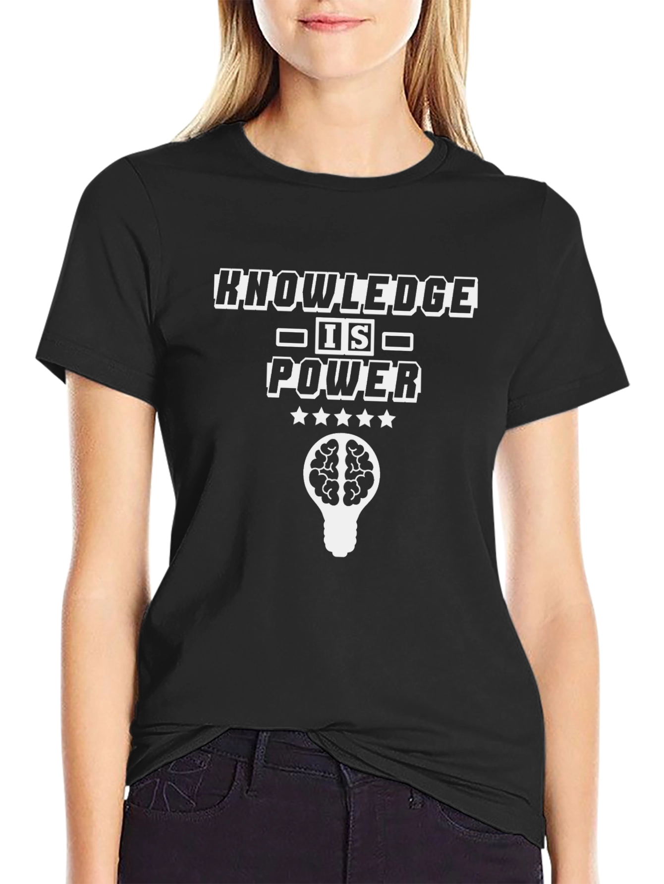 Knowledge is Power Graphic Tee