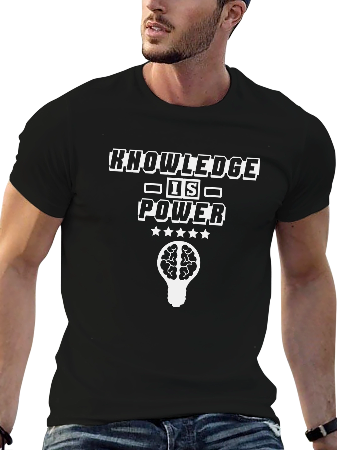 Knowledge is Power Graphic Tee