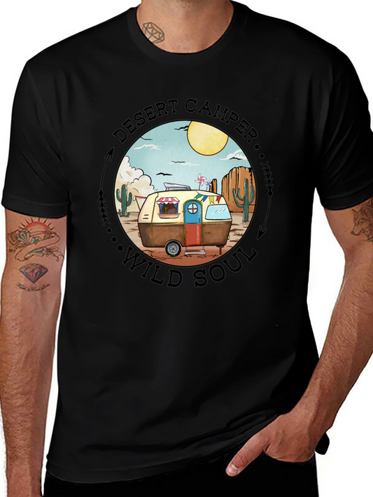 Desert Camper Wild Soul Graphic T-Shirt
