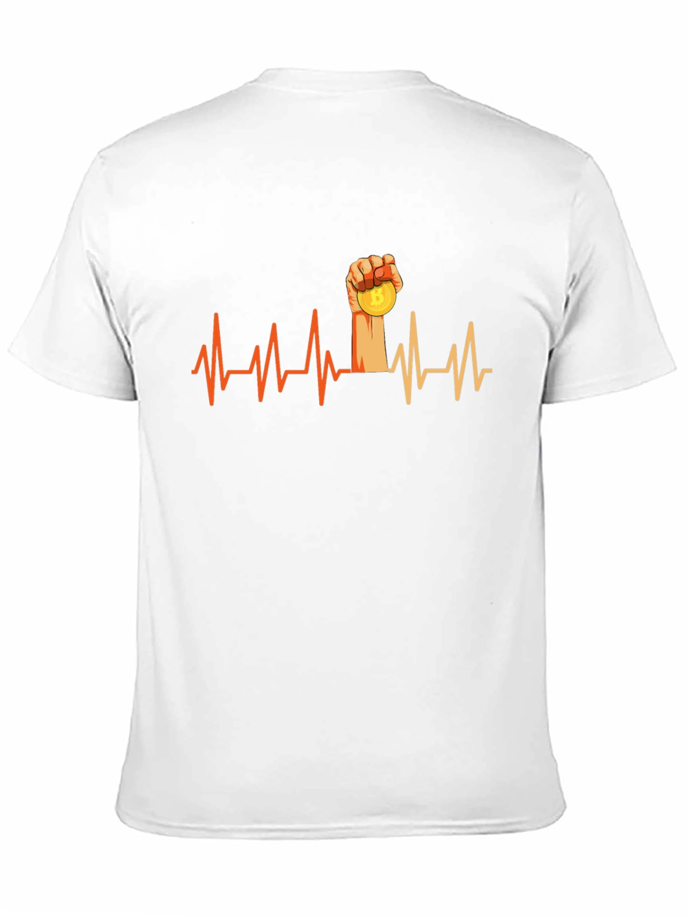 Bitcoin Heartbeat T-Shirt - Crypto Tee