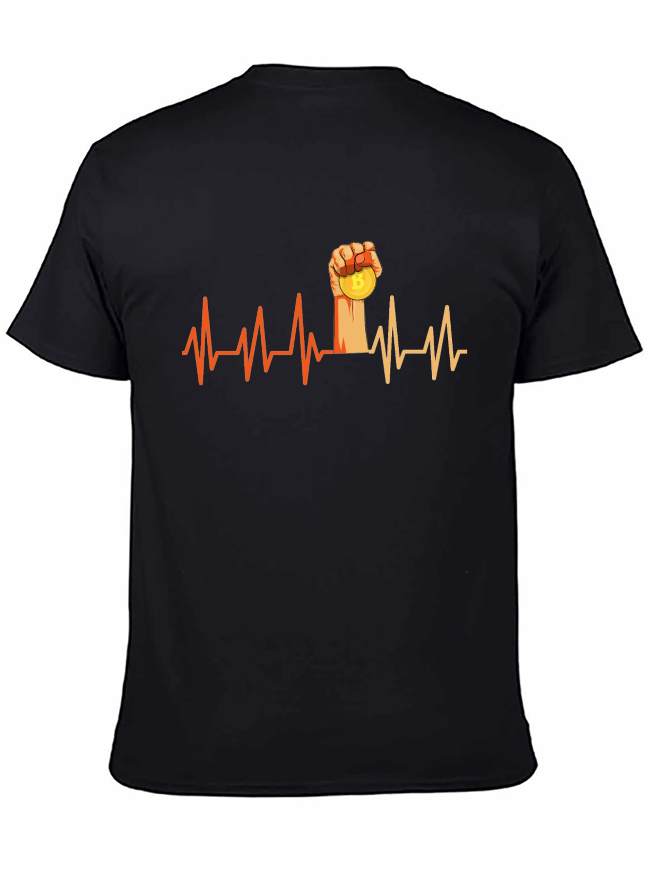 Bitcoin Heartbeat T-Shirt - Crypto Tee