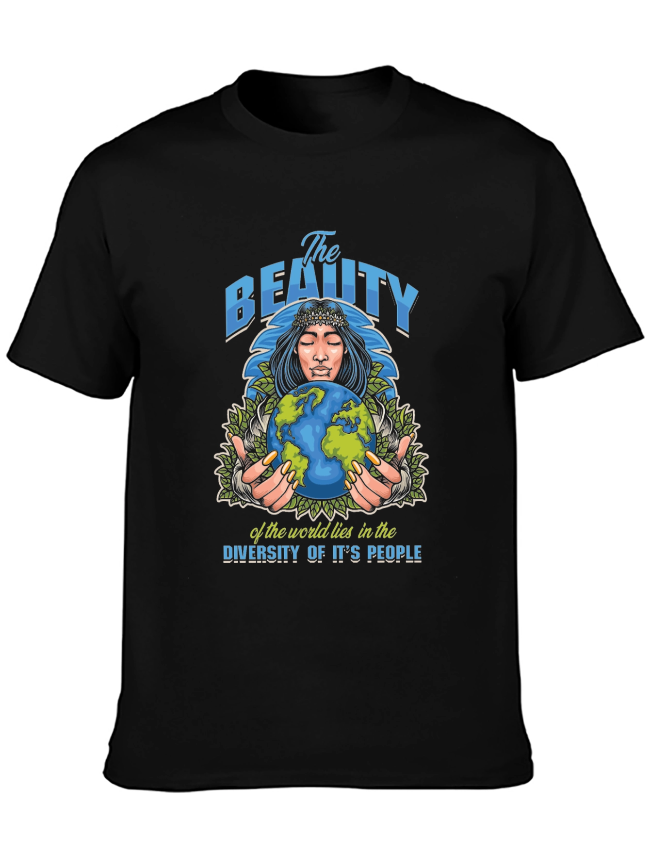 Diversity Graphic T-Shirt - World Peace Tee