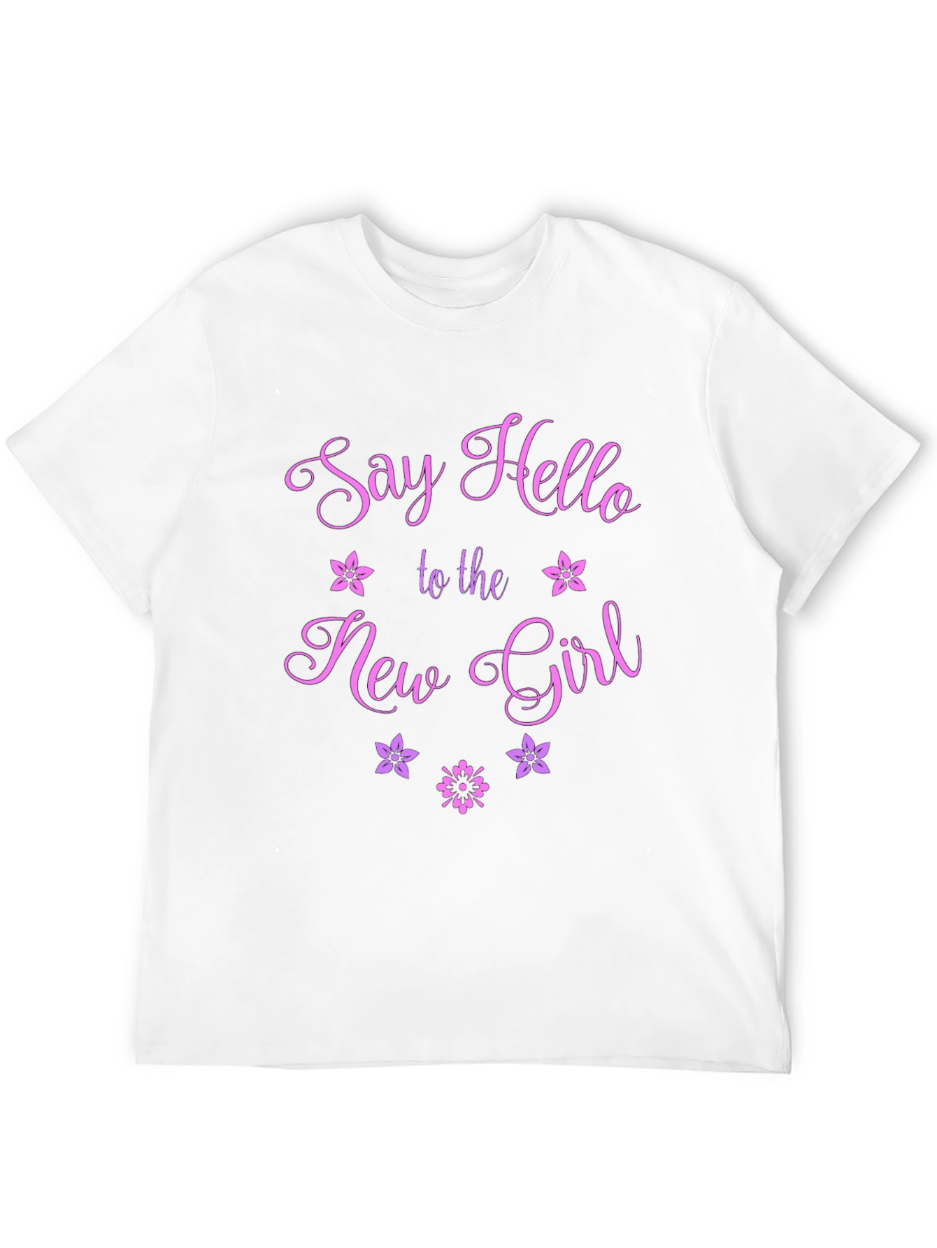 Say Hello to the New Girl Graphic Tee