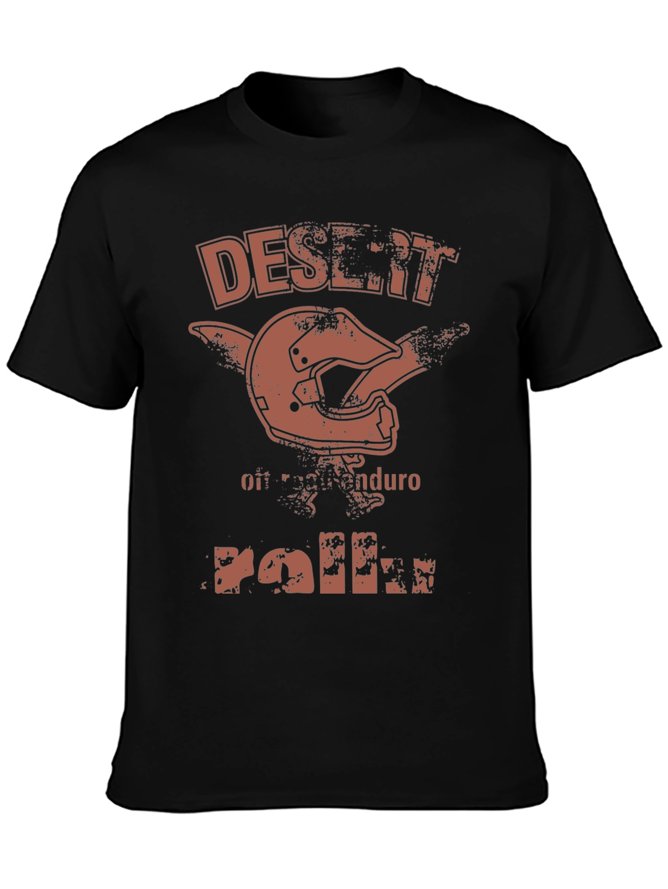 Desert Enduro Motocross Helmet Graphic T-Shirt