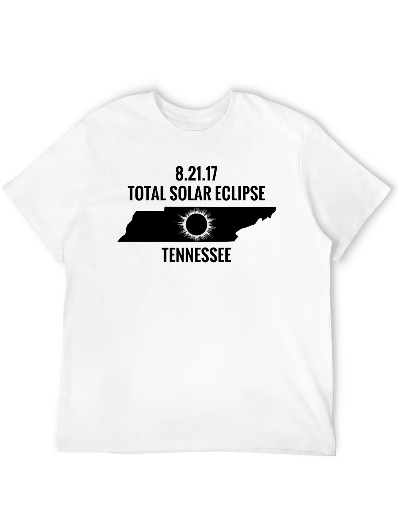 Tennessee Total Solar Eclipse T-Shirt - August 21 2017