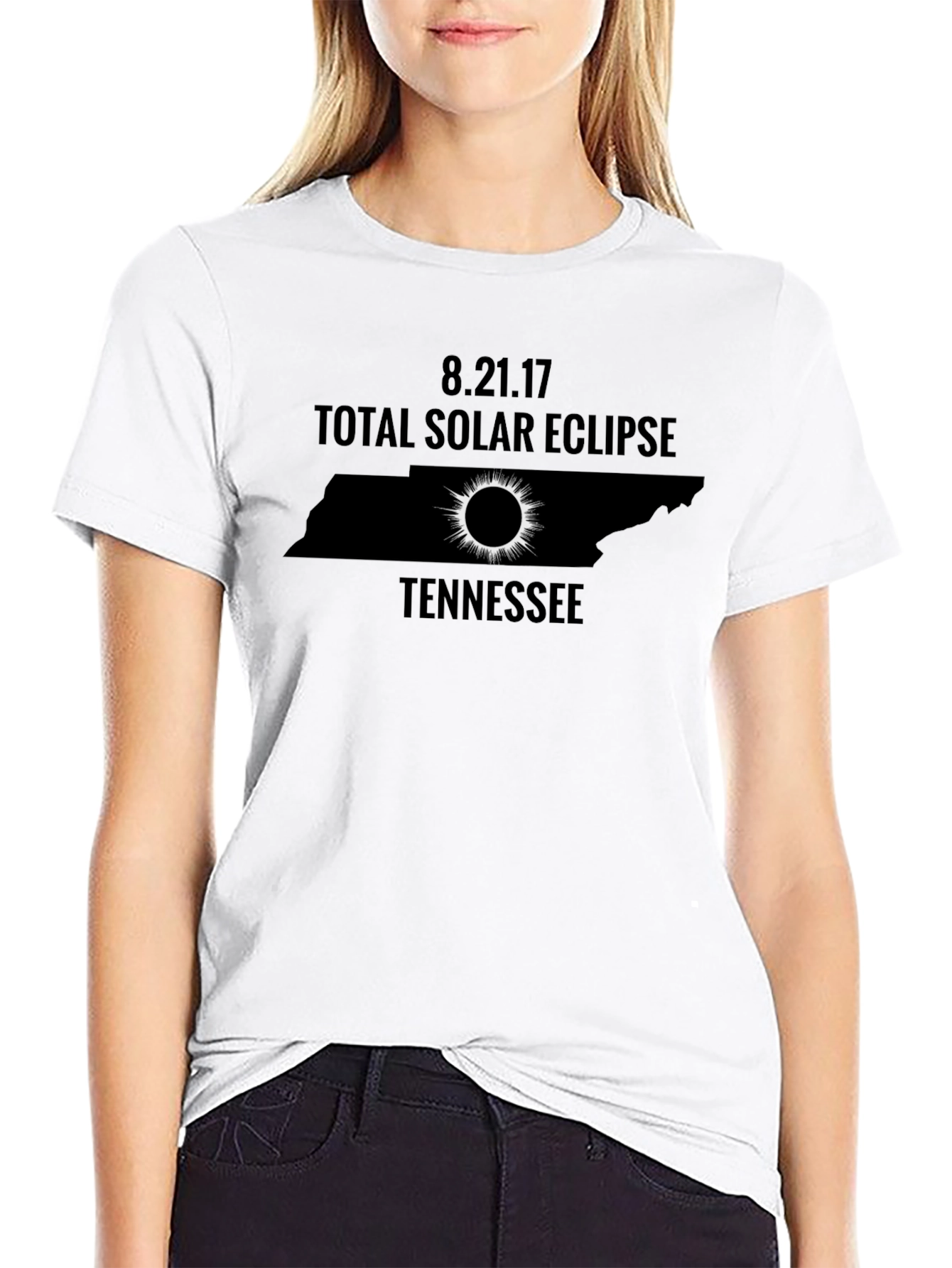 Tennessee Total Solar Eclipse T-Shirt - August 21 2017