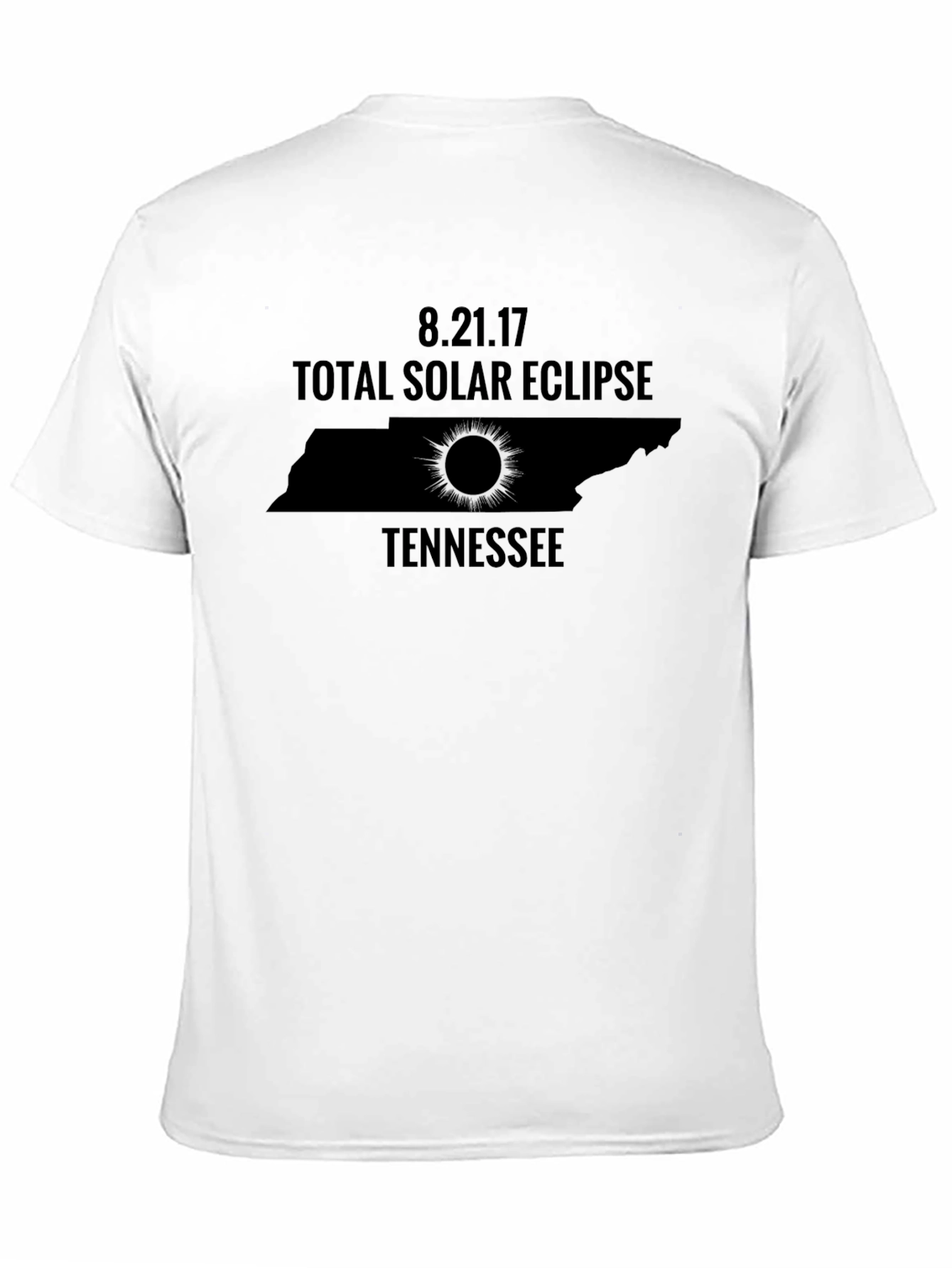 Tennessee Total Solar Eclipse T-Shirt - August 21 2017