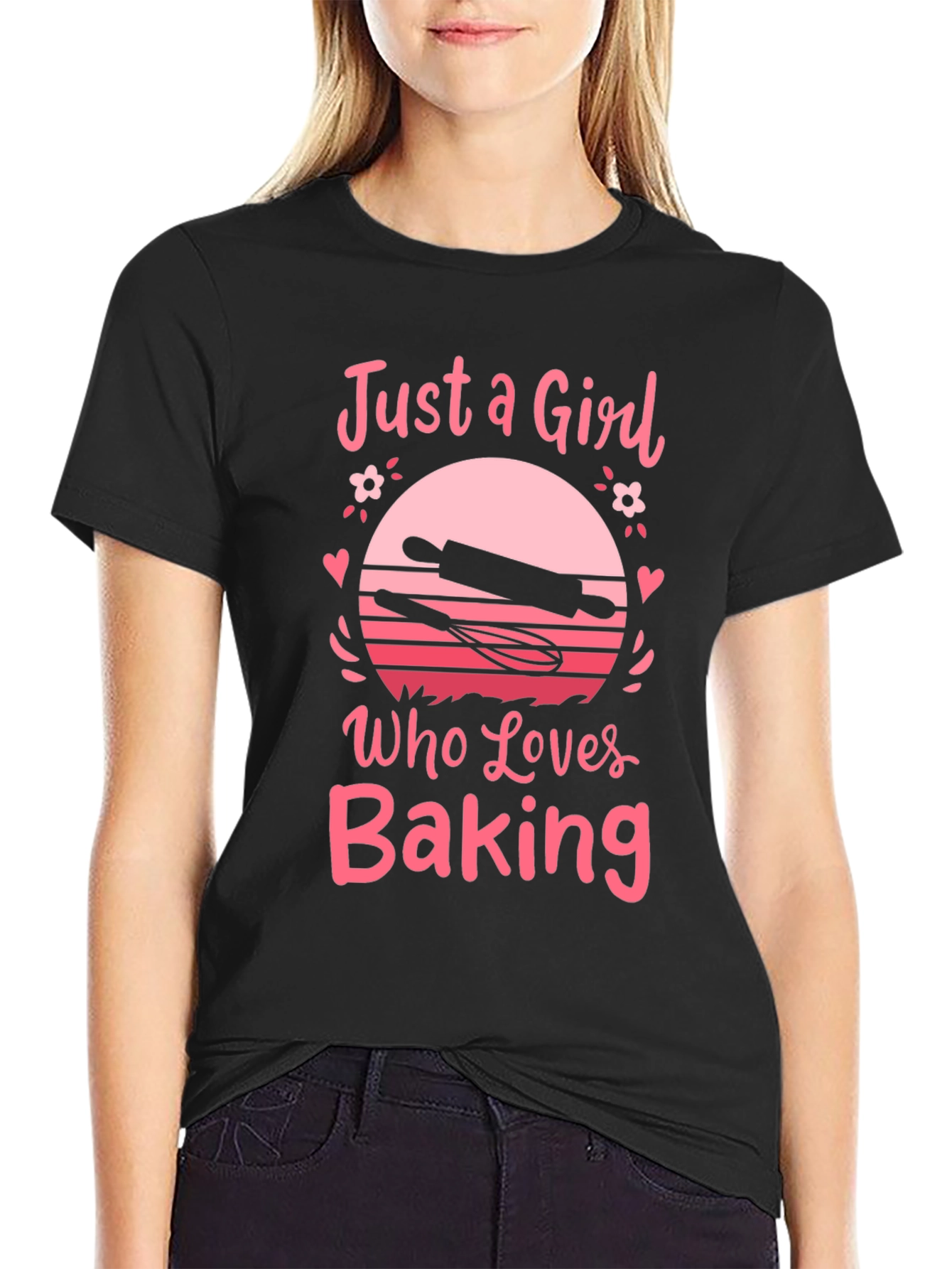 Just a Girl Who Loves Baking T-Shirt