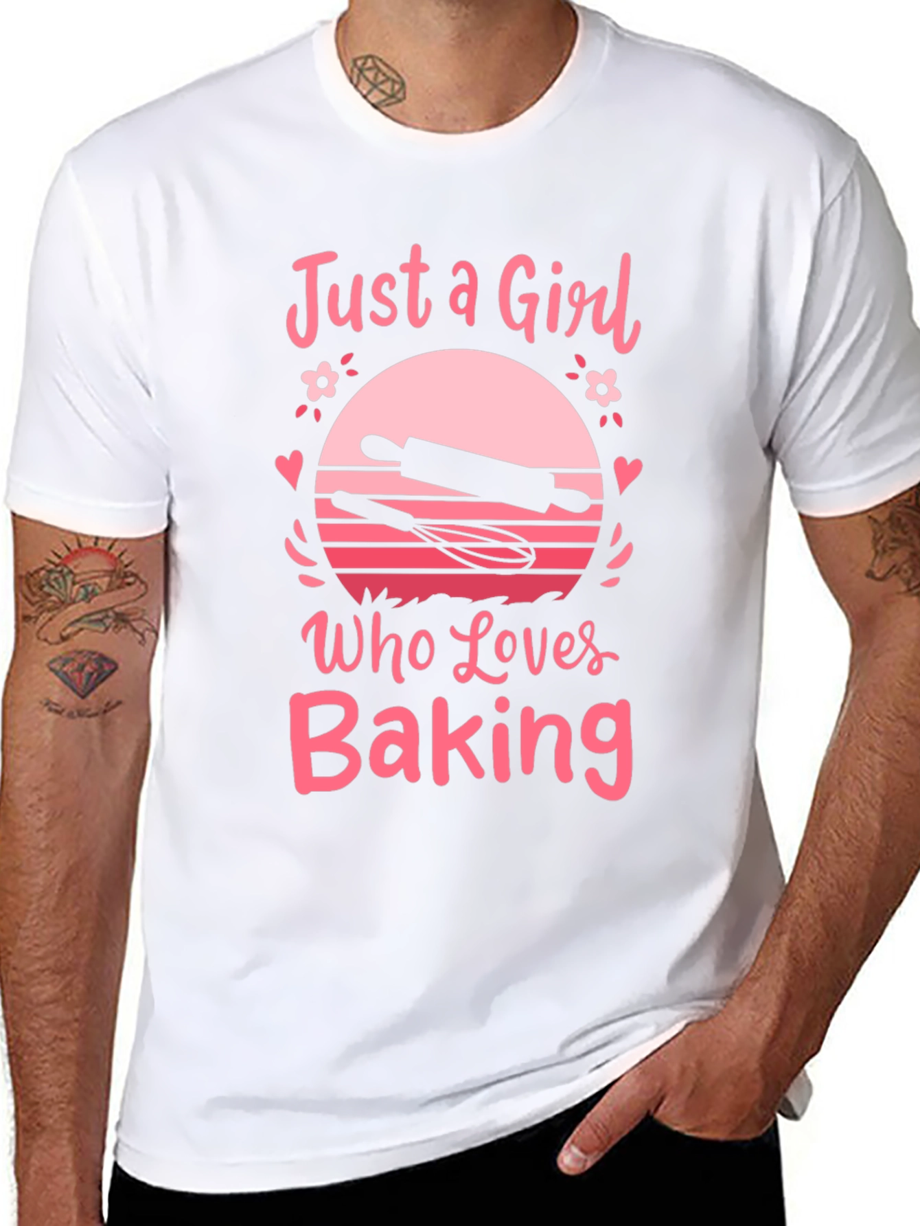 Just a Girl Who Loves Baking T-Shirt