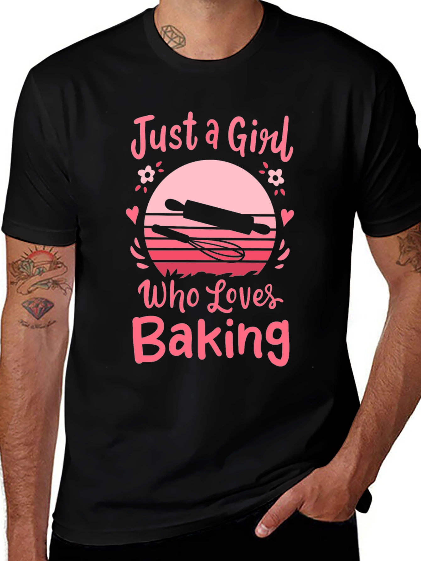 Just a Girl Who Loves Baking T-Shirt