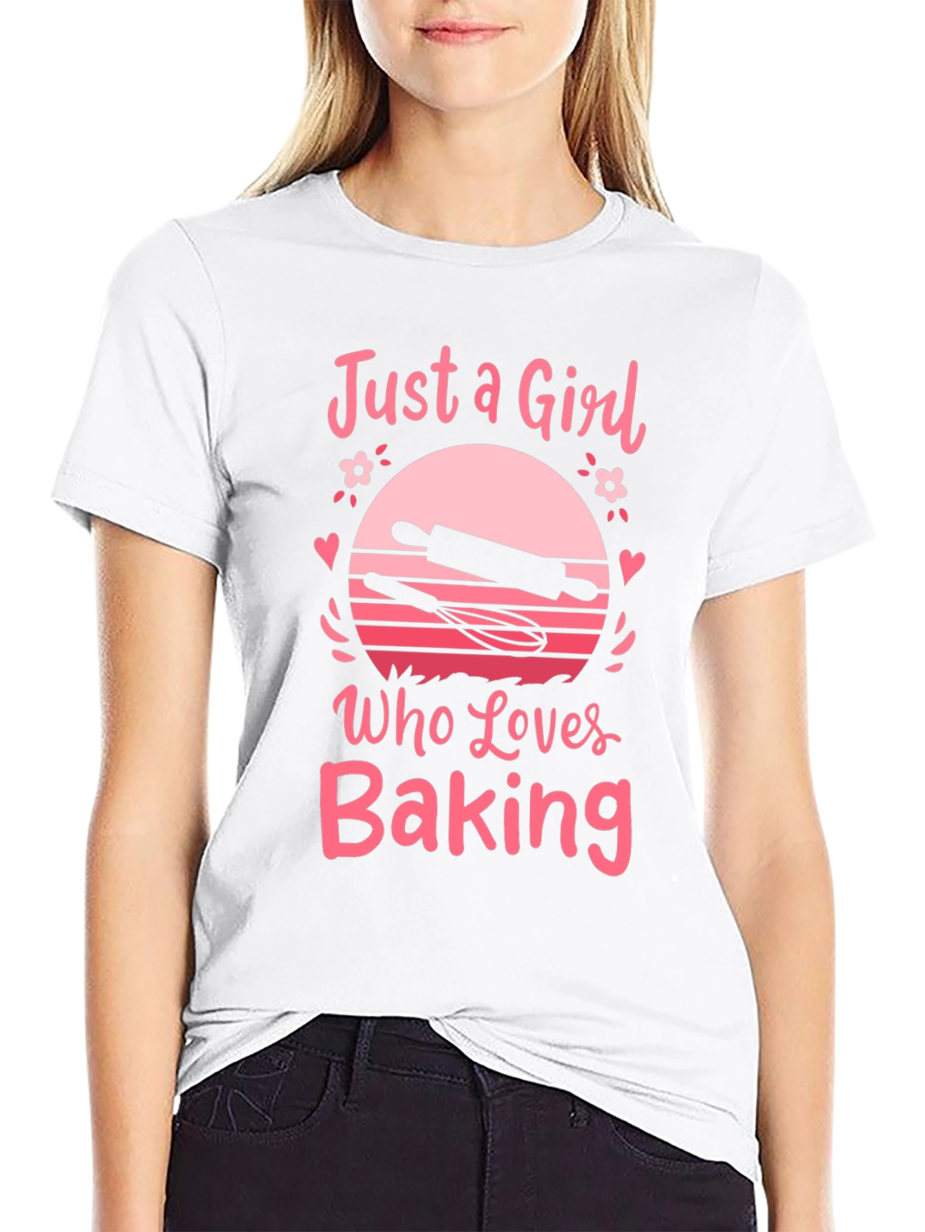 Just a Girl Who Loves Baking T-Shirt