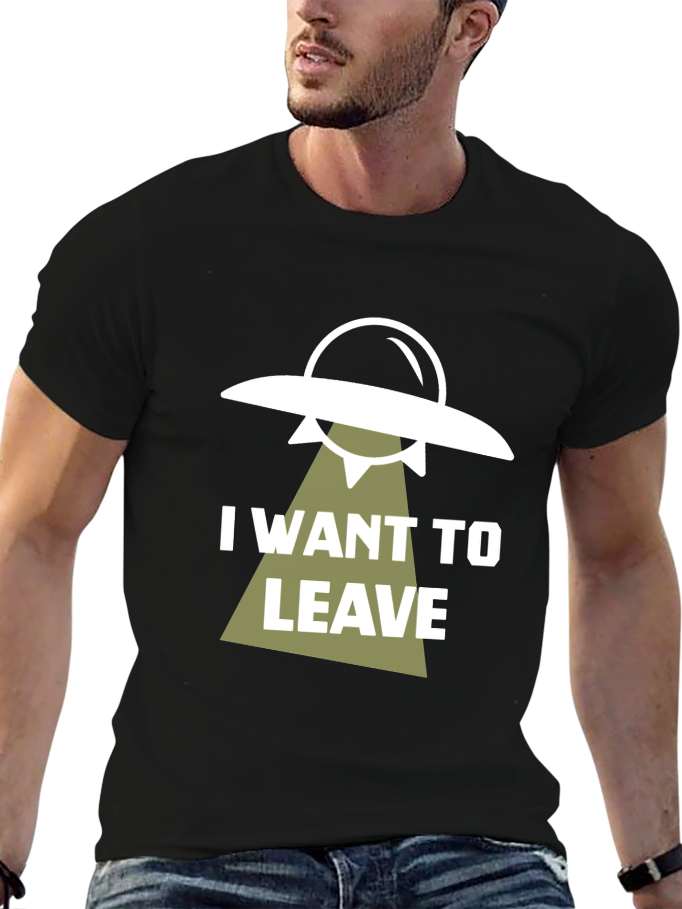 I Want To Leave Alien Abduction T-Shirt