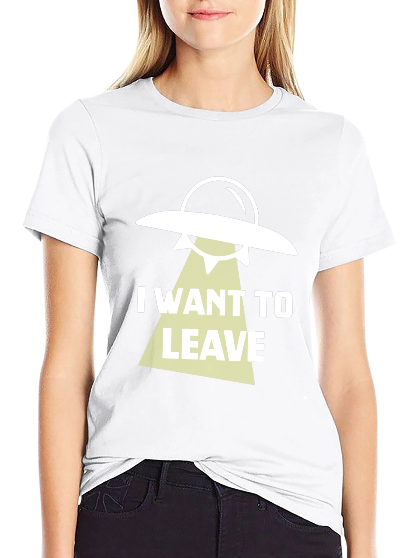 I Want To Leave Alien Abduction T-Shirt