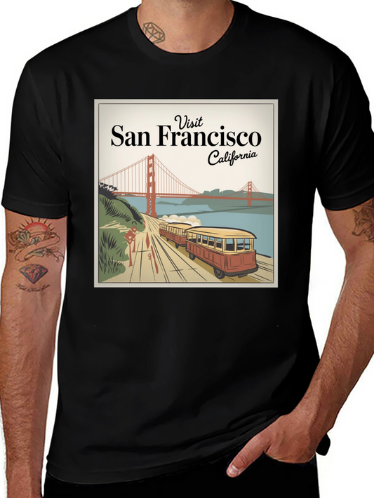San Francisco Vintage Travel T-Shirt