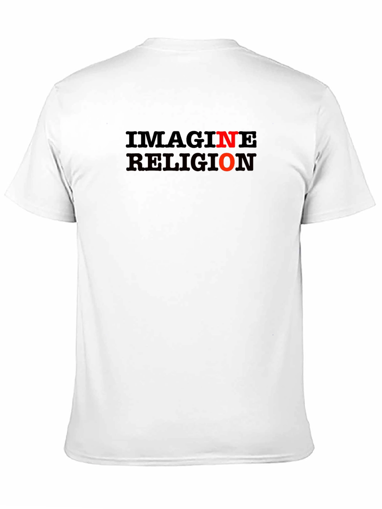 Imagine No Religion T-Shirt - Atheist Statement Tee