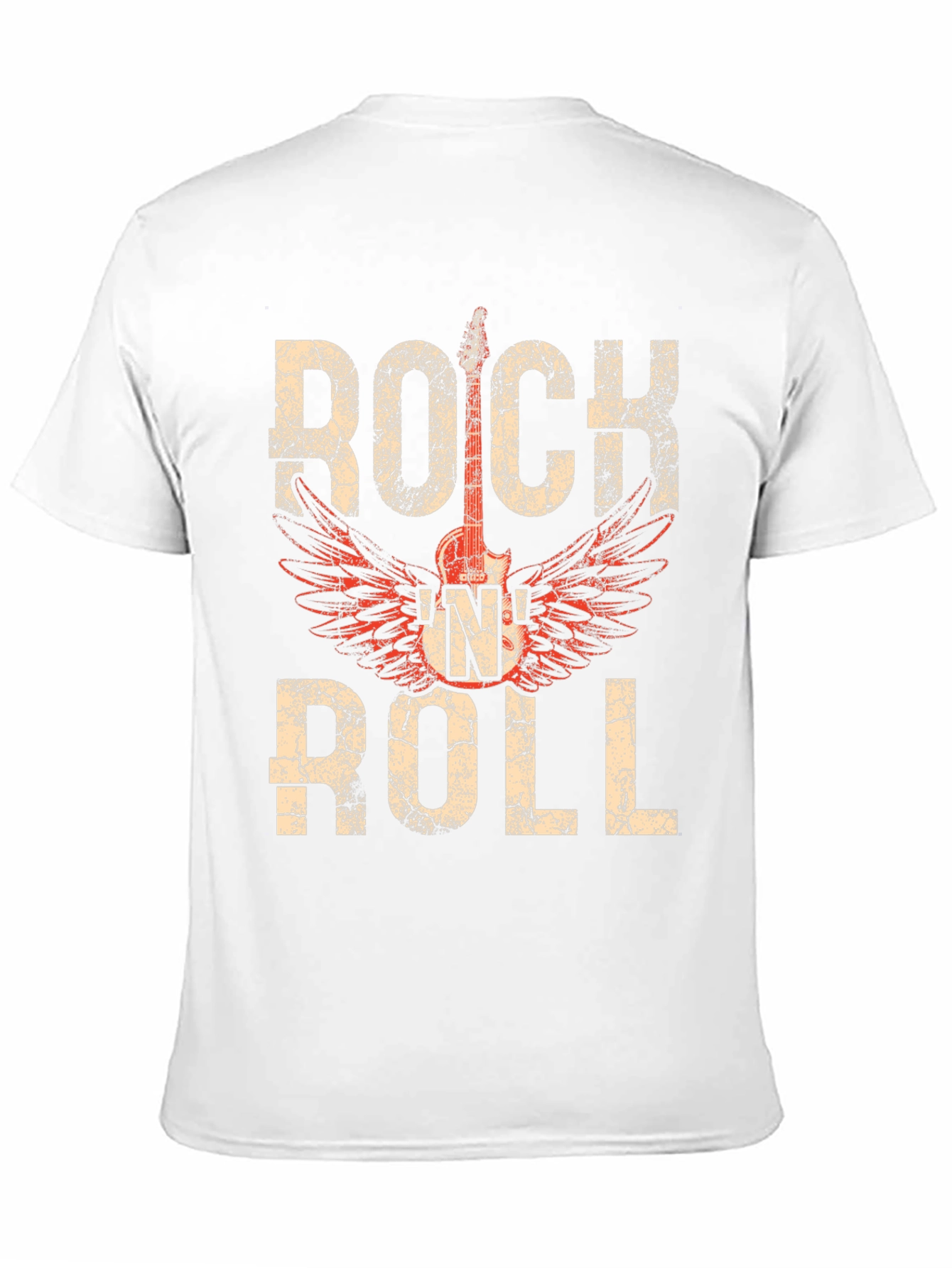 Rock N Roll Guitar Graphic T-Shirt