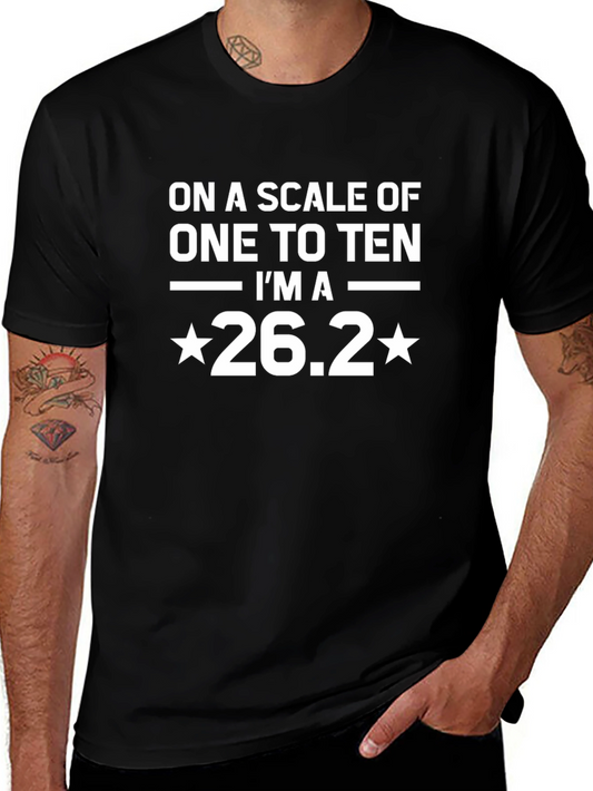 26.2 Marathon Humor Graphic T-Shirt