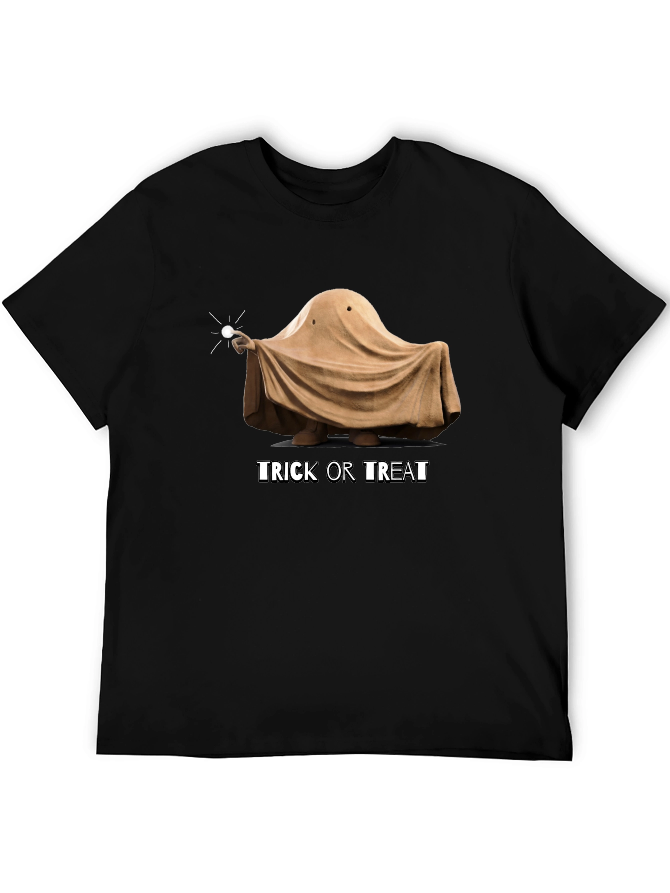 Funny Halloween Ghost Trick or Treat T-Shirt