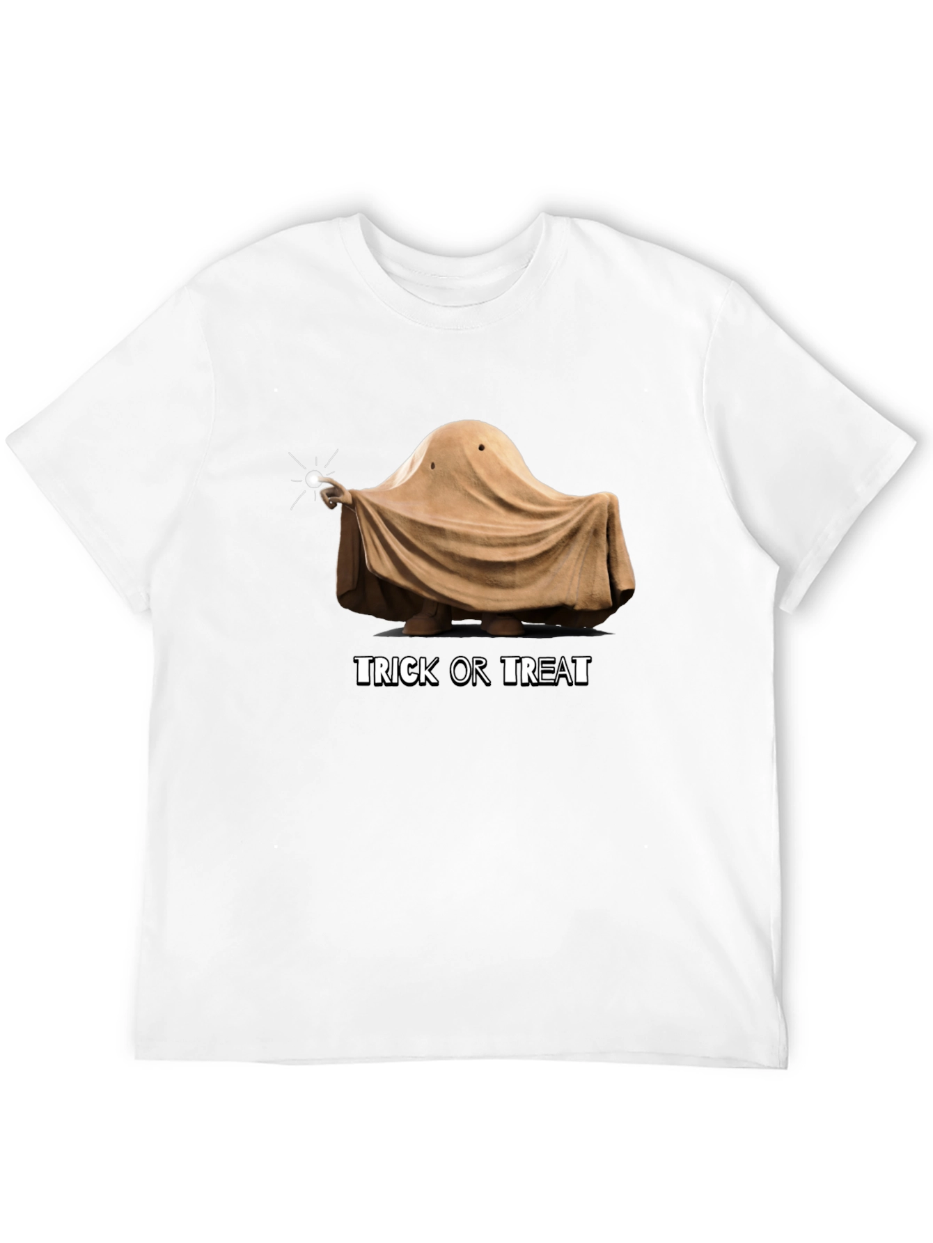 Funny Halloween Ghost Trick or Treat T-Shirt