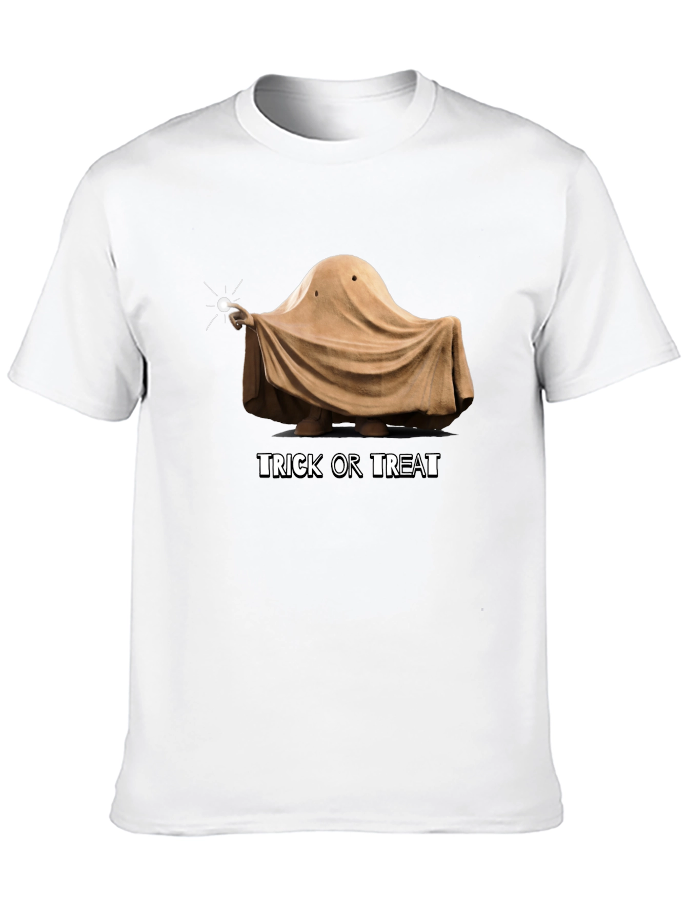 Funny Halloween Ghost Trick or Treat T-Shirt