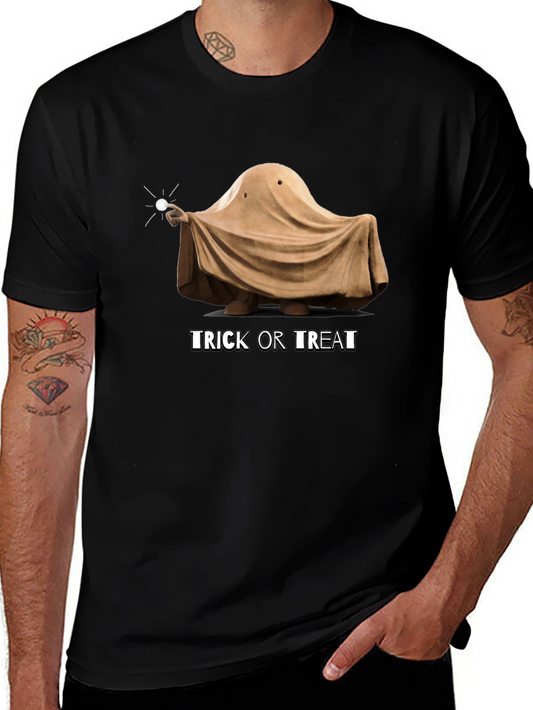 Funny Halloween Ghost Trick or Treat T-Shirt