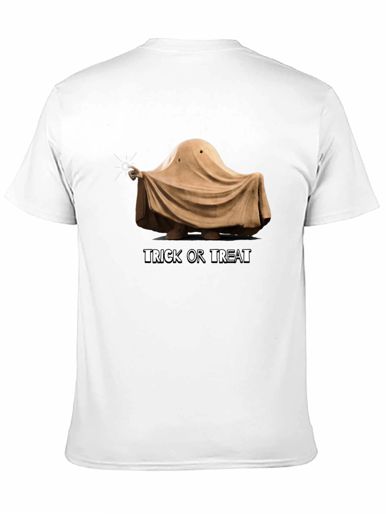 Funny Halloween Ghost Trick or Treat T-Shirt