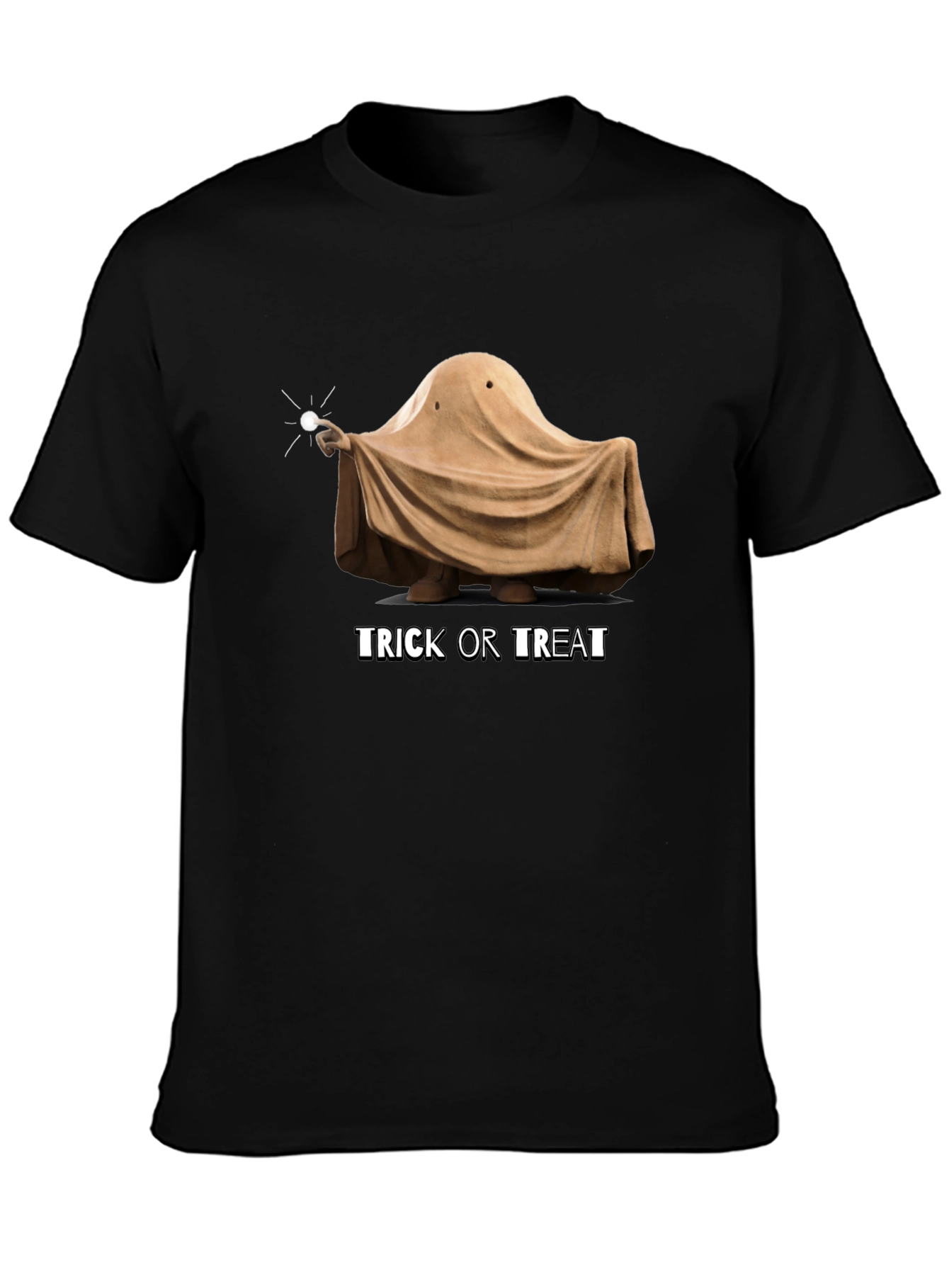 Funny Halloween Ghost Trick or Treat T-Shirt