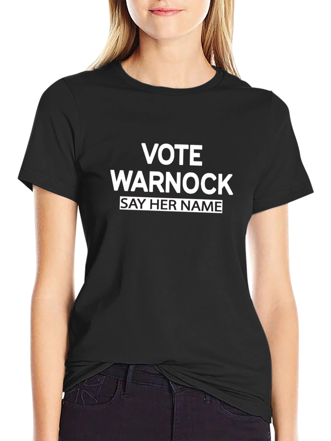 Vote Warnock T-Shirt - Political Statement Tee