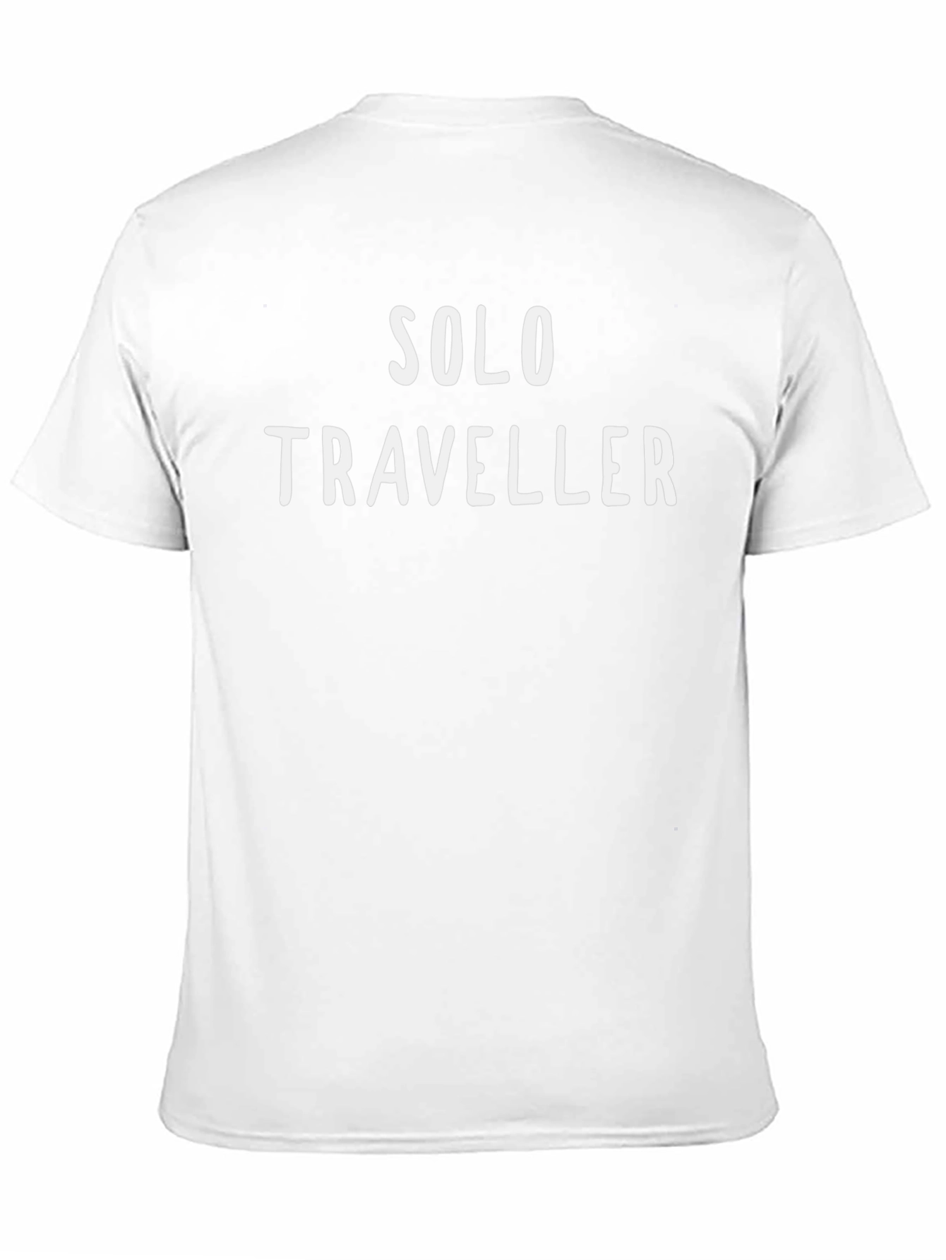 Solo Traveller T-Shirt - Bold Adventure Tee