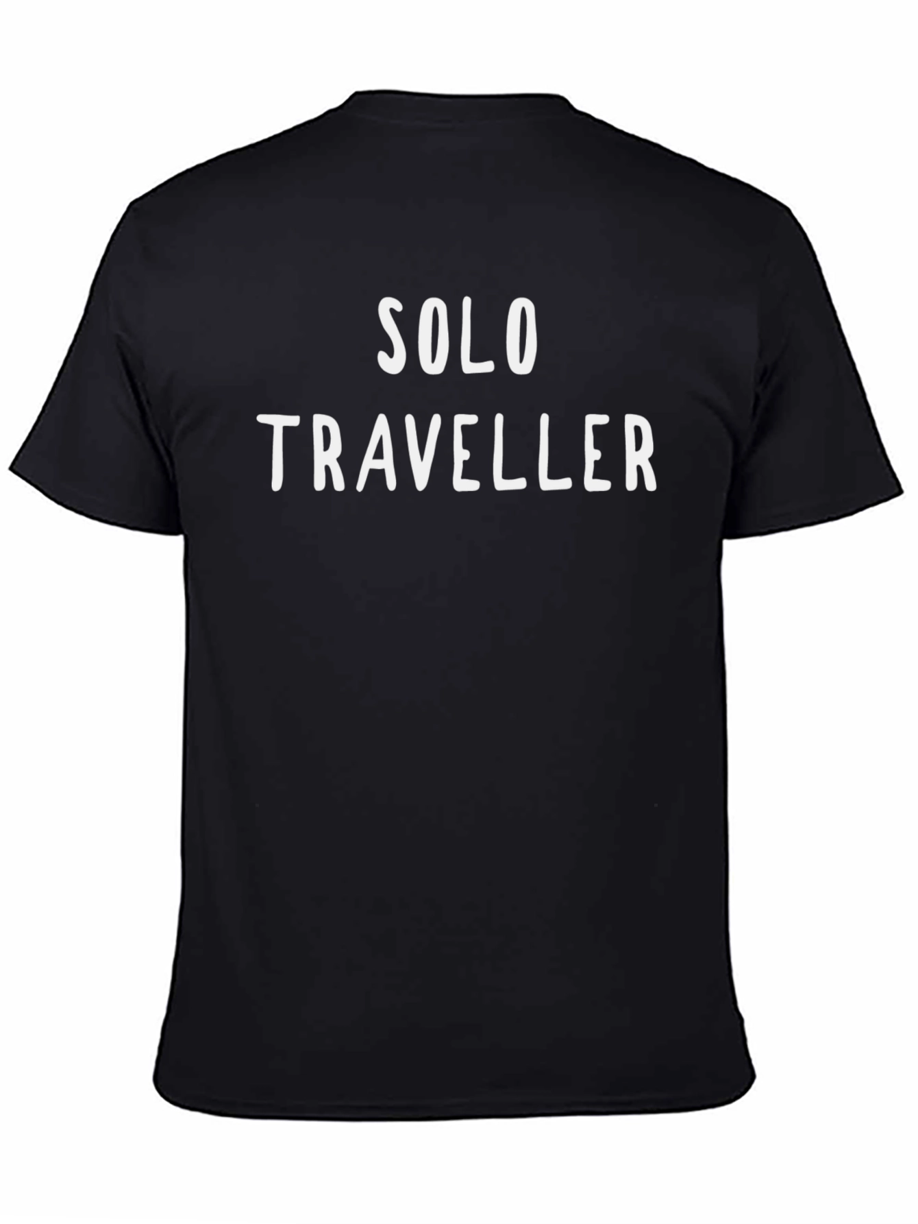 Solo Traveller T-Shirt - Bold Adventure Tee